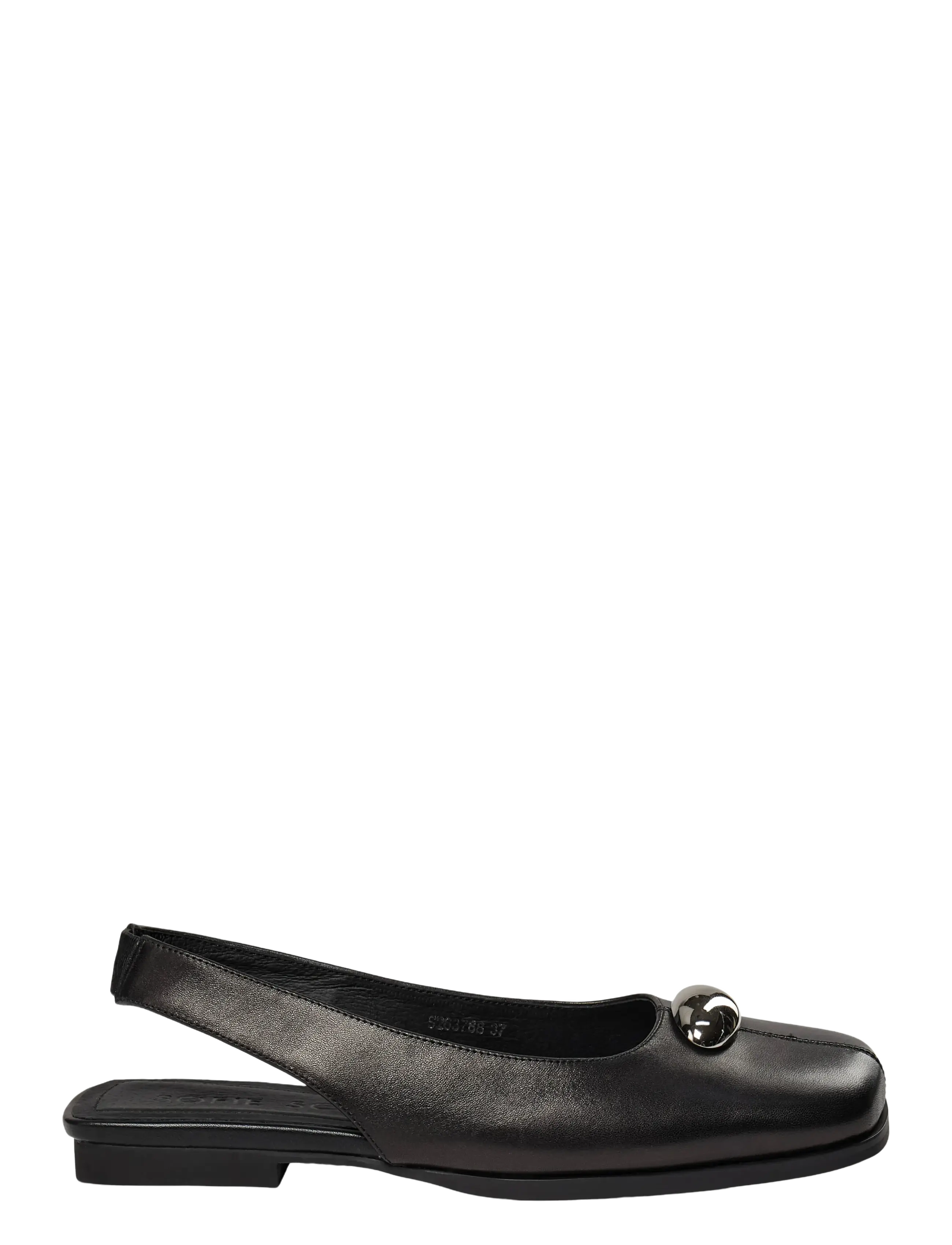 Sofie Schnoor KALISSW SLINGBACK - Flate slingbacks - BLACK / black