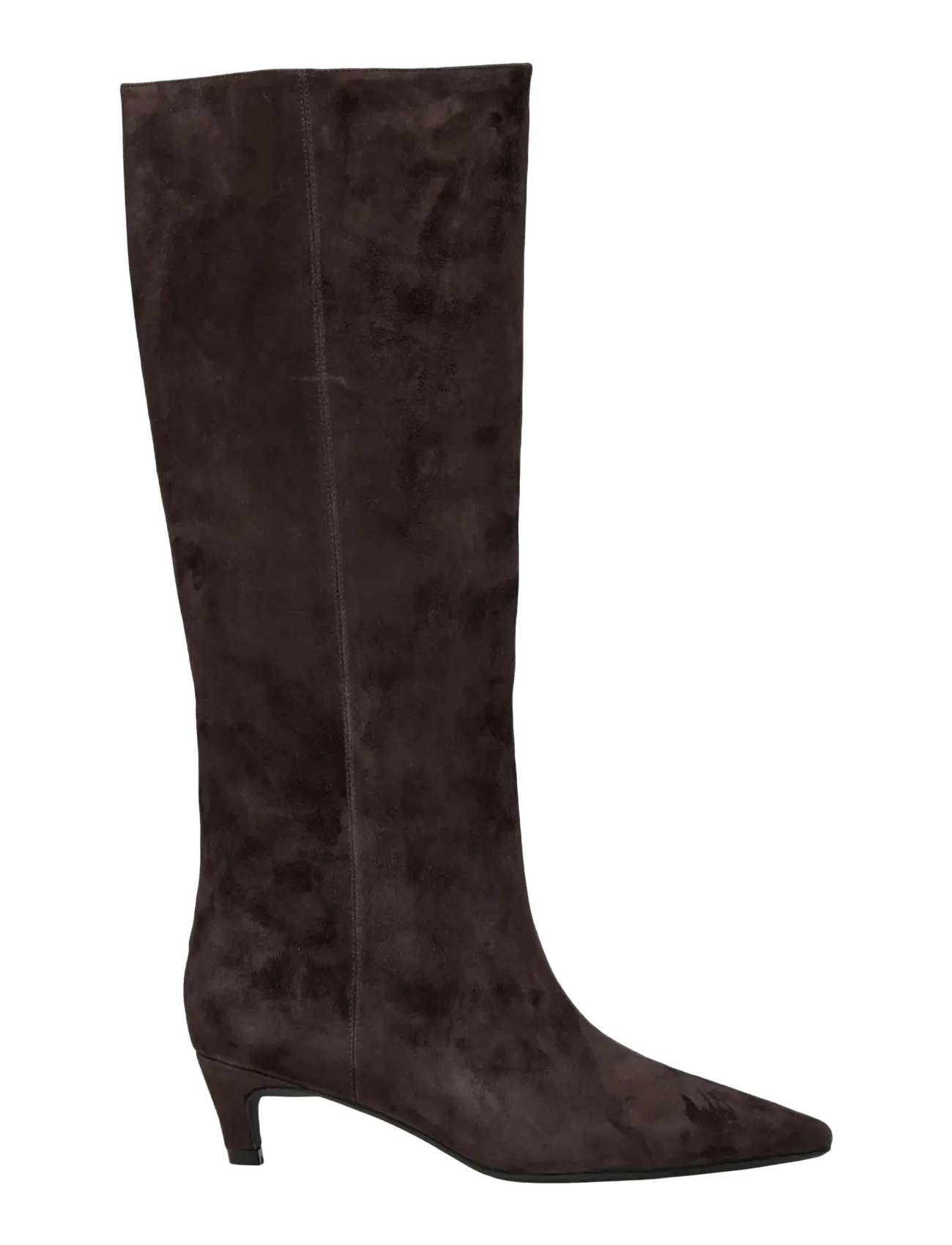 Sofie Schnoor - NOREENSW TALL SUEDE BOOT - kniehohe stiefel - dark coffee - 1