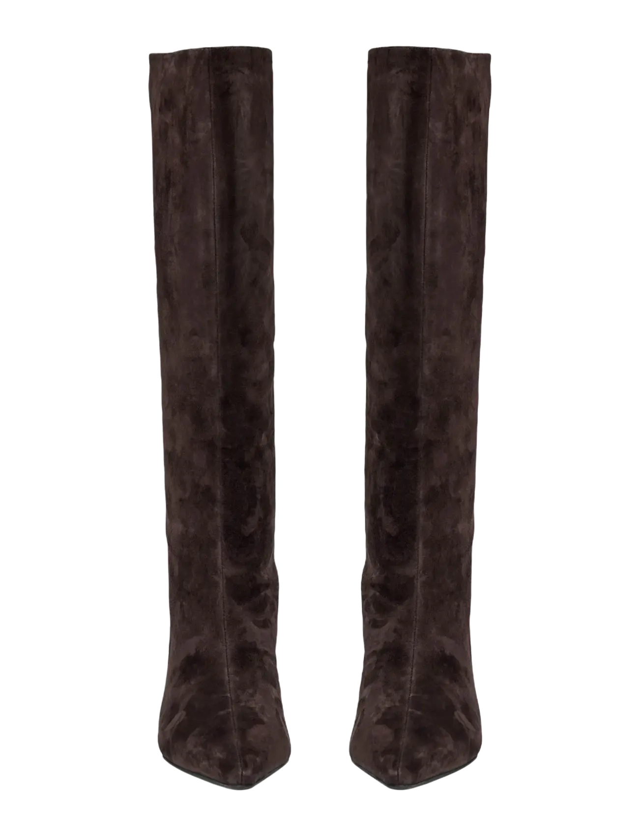 Sofie Schnoor - NOREENSW TALL SUEDE BOOT - kniehohe stiefel - dark coffee - 2