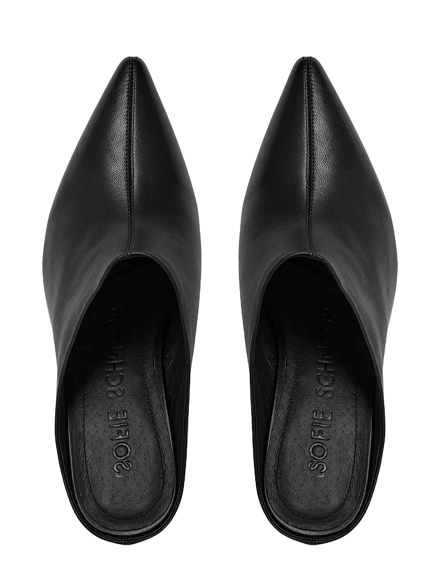 Sofie Schnoor - YUNASW MULE - kontsaga muula-kingad - black - 4