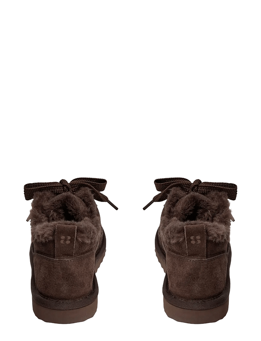 Sofie Schnoor - DICTIESY TEDDY SNEAKER - voodriga tossud - dark brown - 3