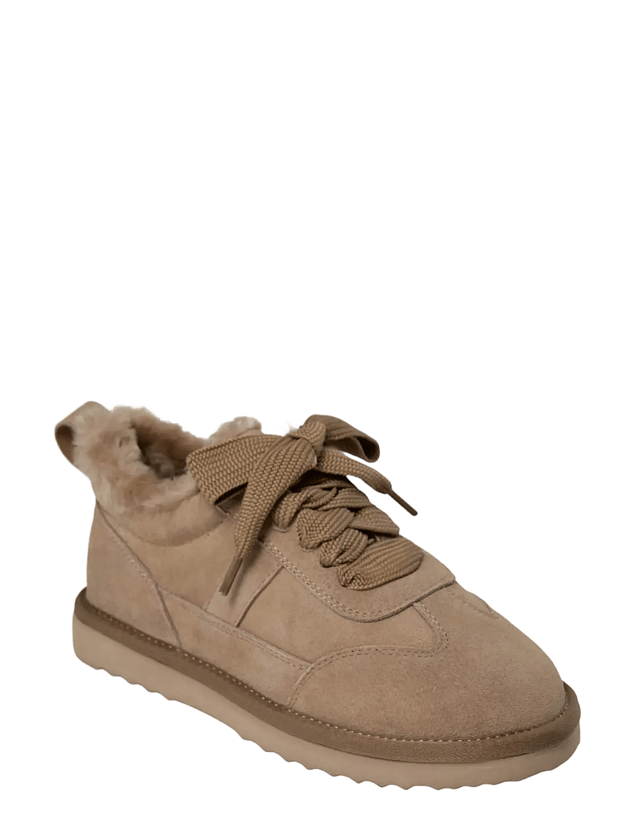 Sofie Schnoor - DICTIESY TEDDY SNEAKER - nougat brown - 0