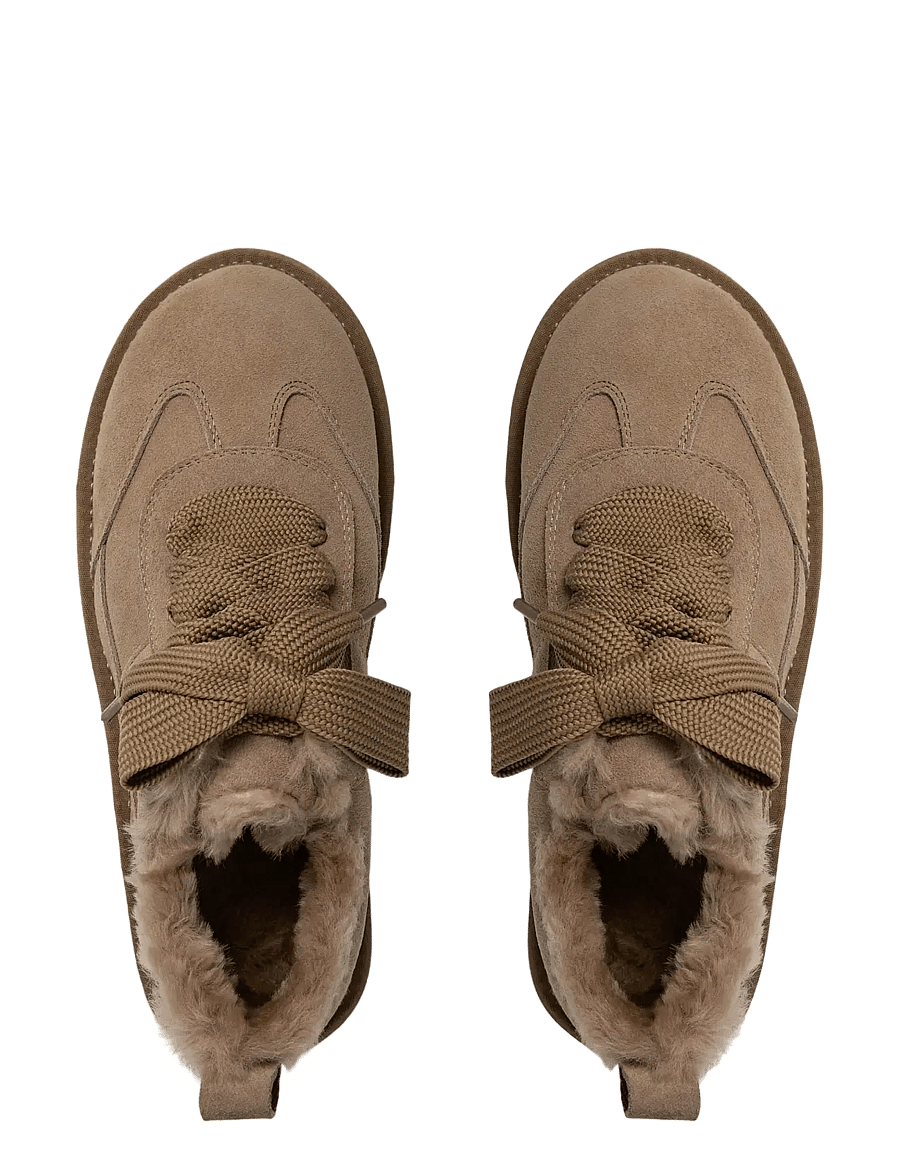 Sofie Schnoor - DICTIESY TEDDY SNEAKER - nougat brown - 4