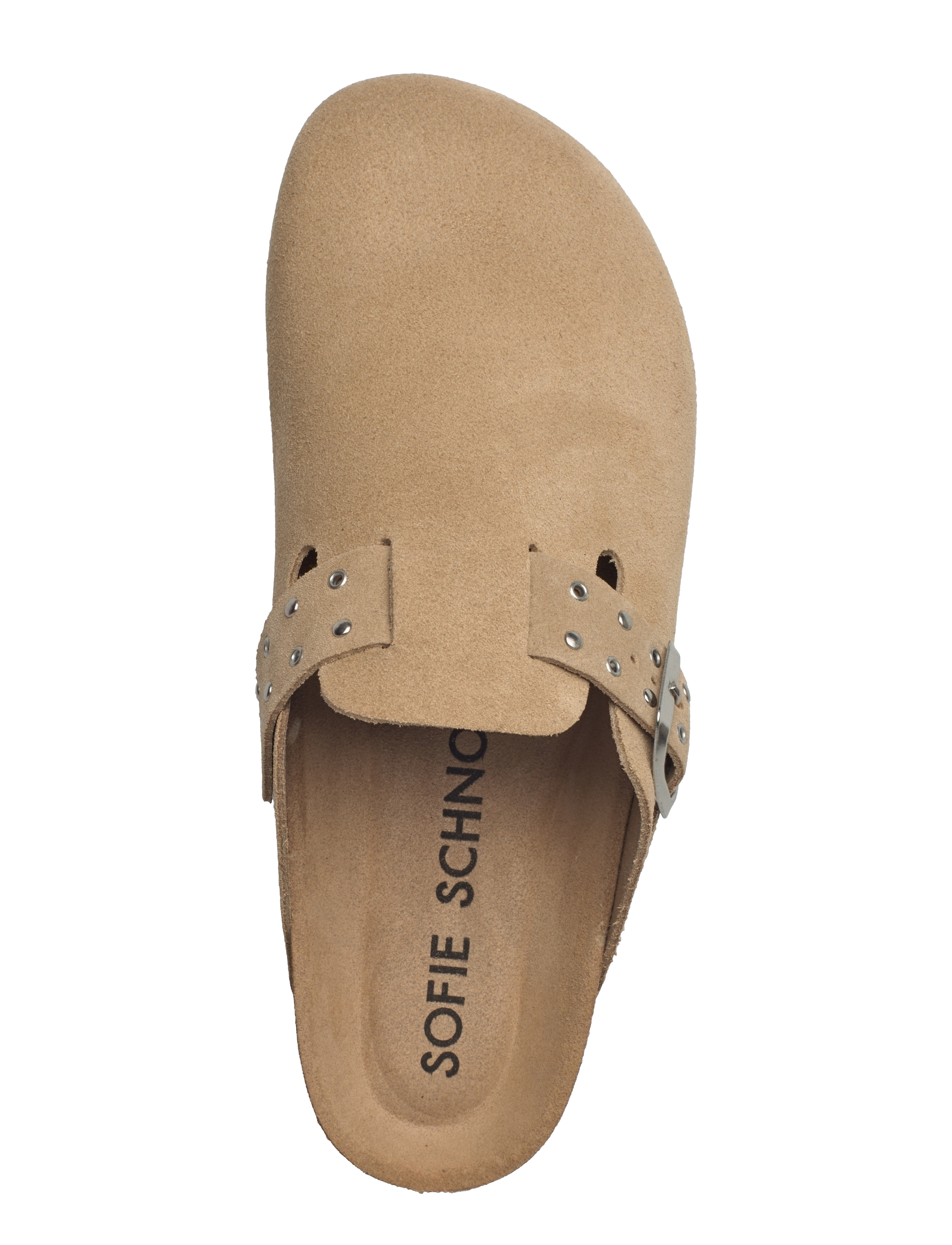 Sofie Schnoor - LOUISESW SLIP-INS - kontsata muula-stiilid jalanõud - sand - 3