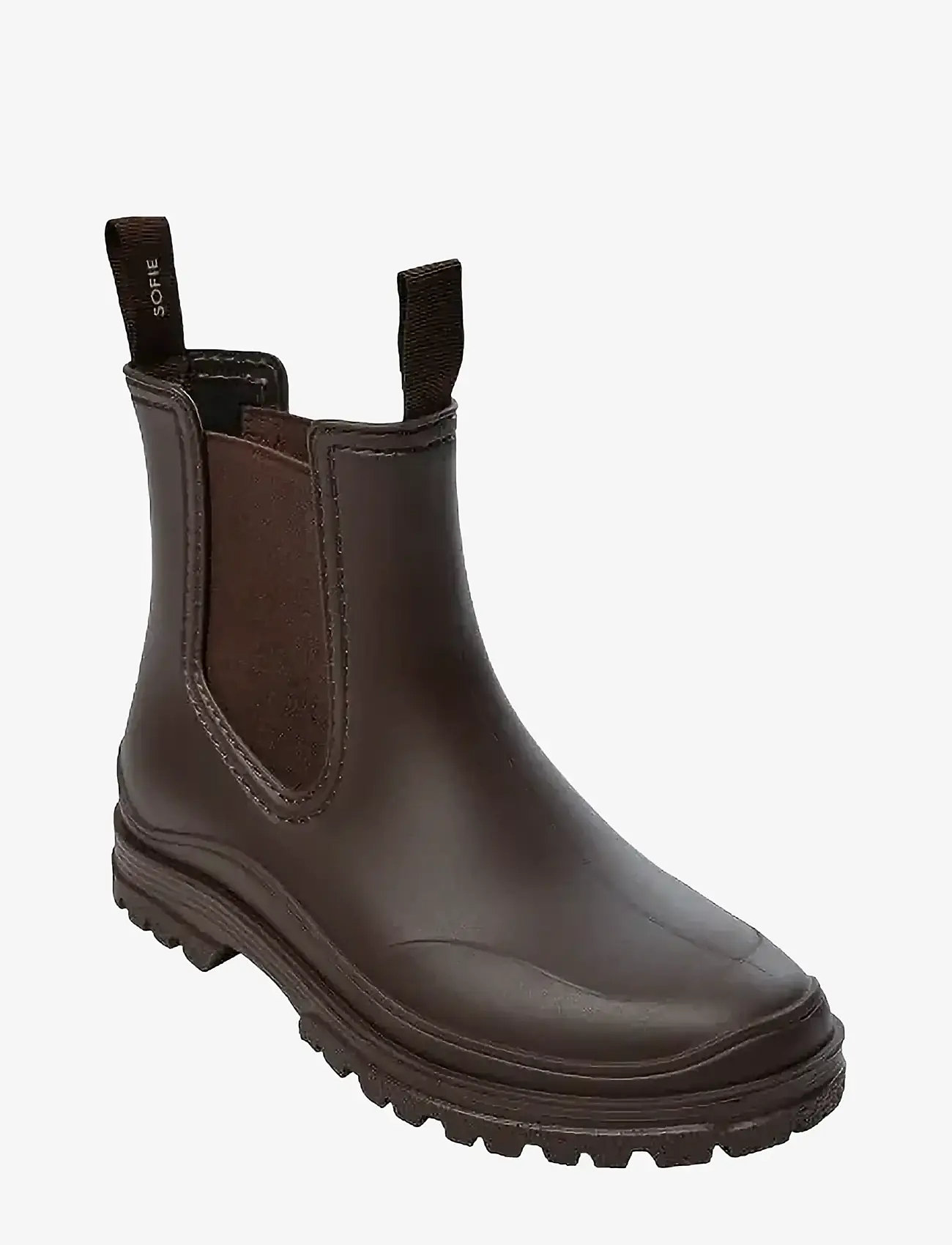 Sofie Schnoor - JODIESW RUBBER BOOT - jacken & mäntel - dark brown - 0