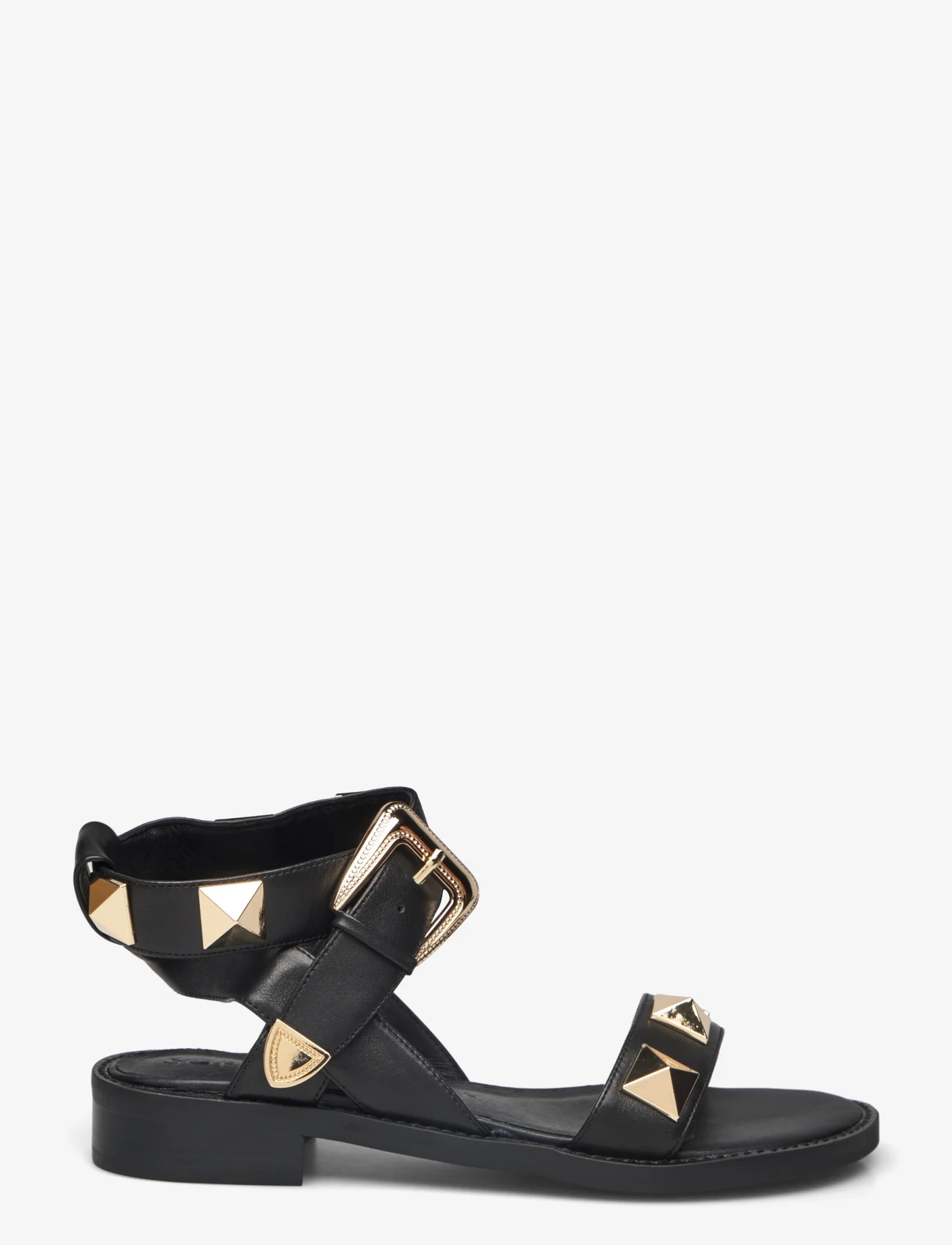 Sofie Schnoor - Sandal - platte sandalen - black gold - 1