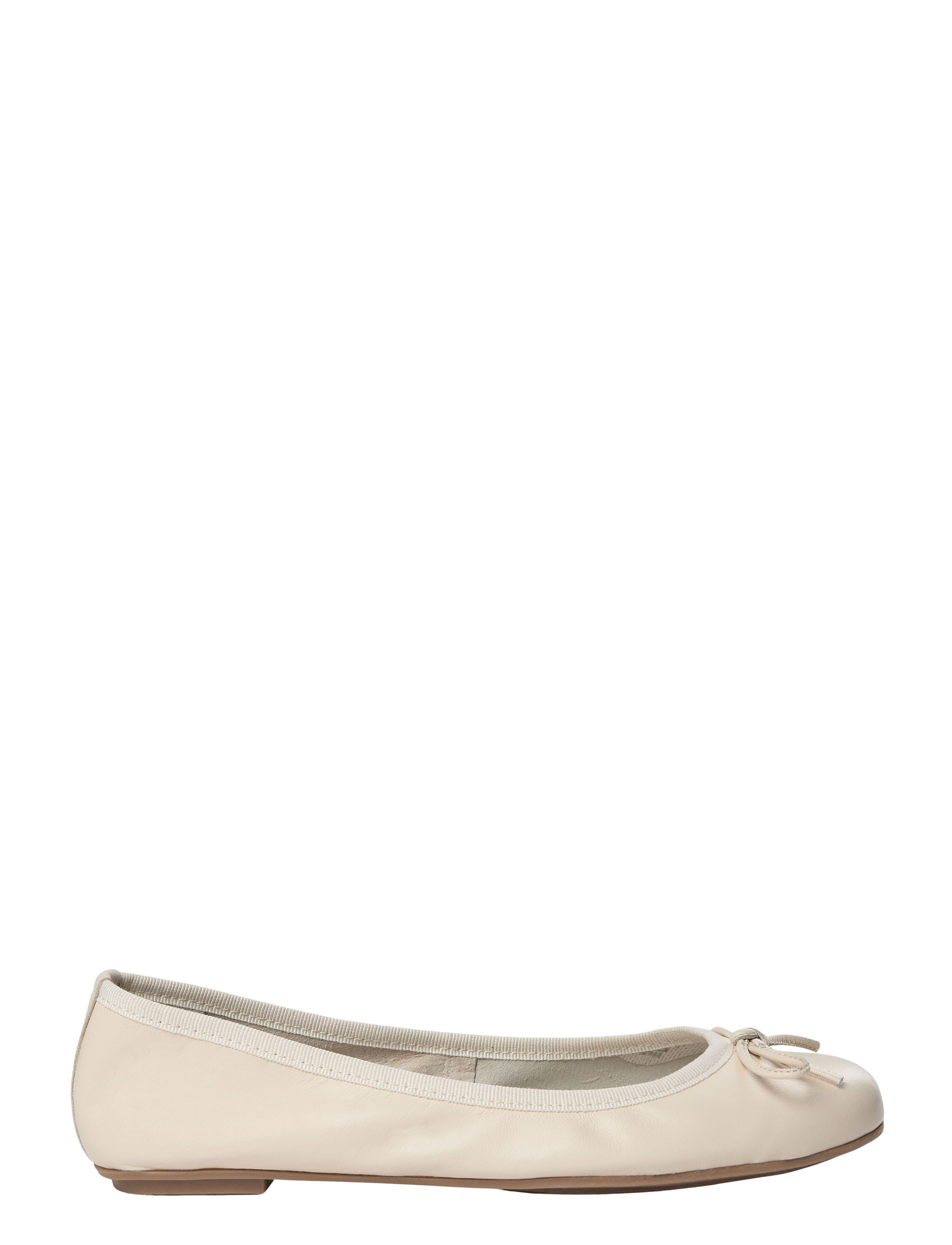Sofie Schnoor Minnasw Ballerina, Kvinder, Metalliske Ballerinasko, Cream, Str: 40