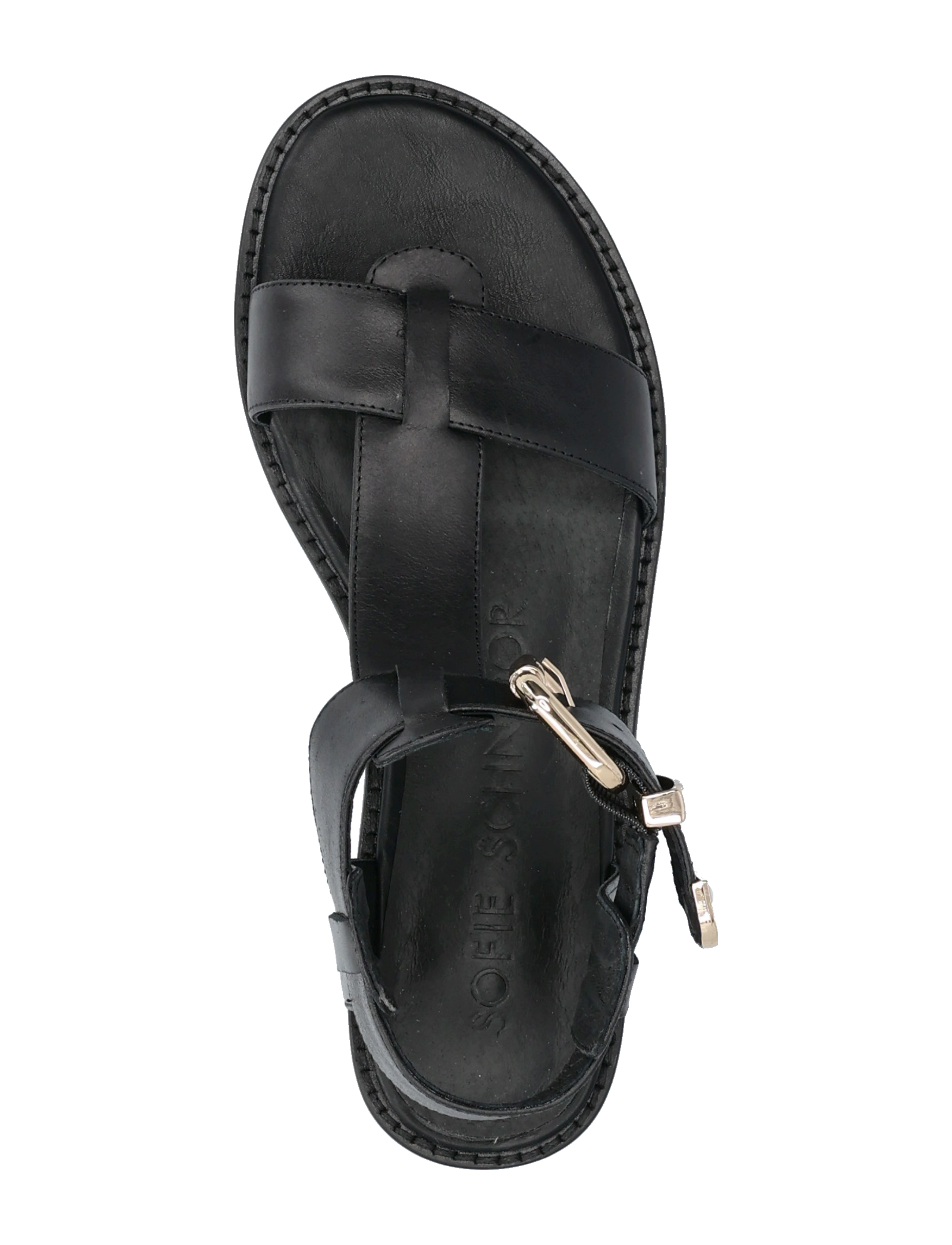 Sofie Schnoor - SABRINASW SANDAL - platta sandaler - black - 3