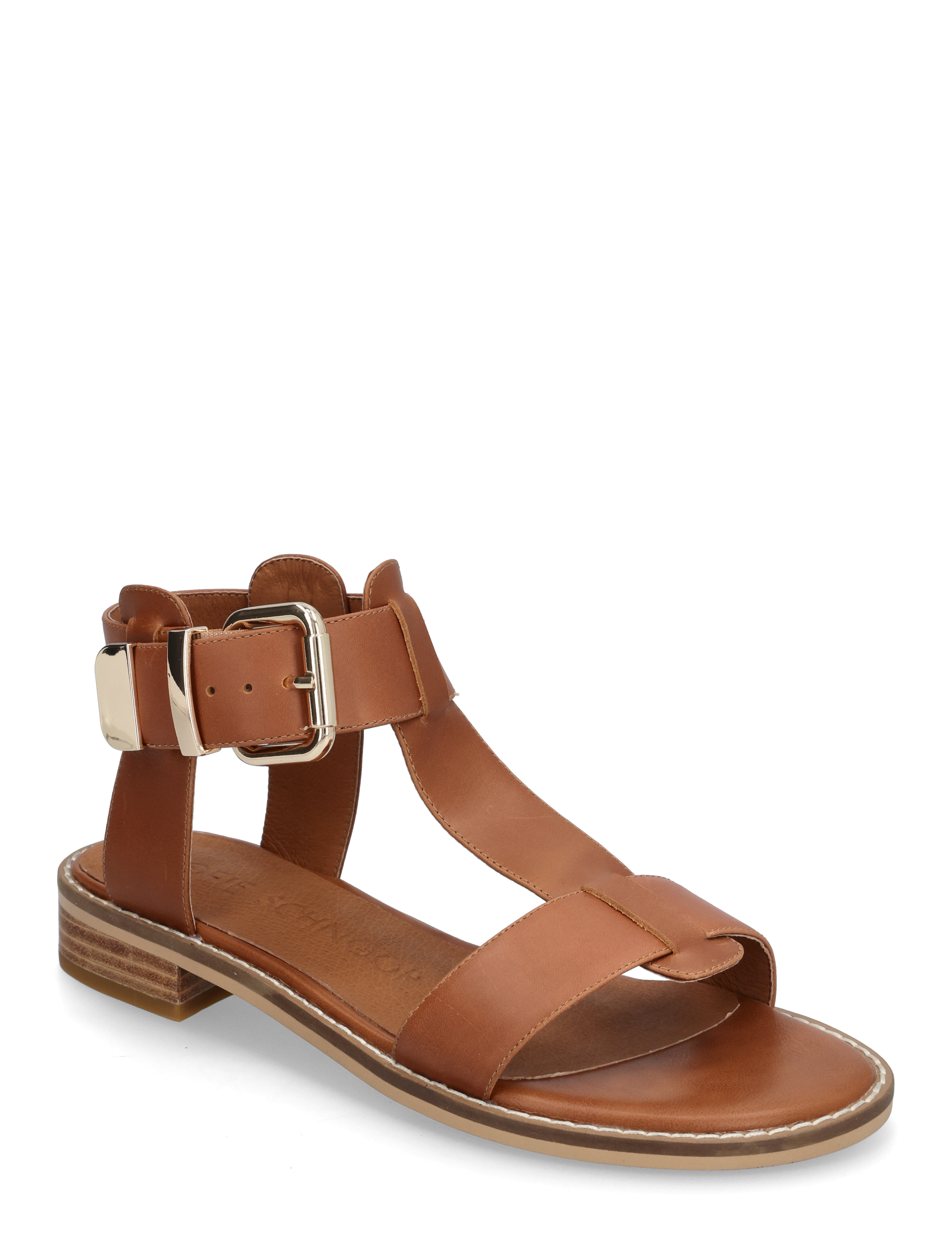 Sofie Schnoor Sabrinasw Sandal, 39, Brown, Sandaler > Flade Sandals, Dame