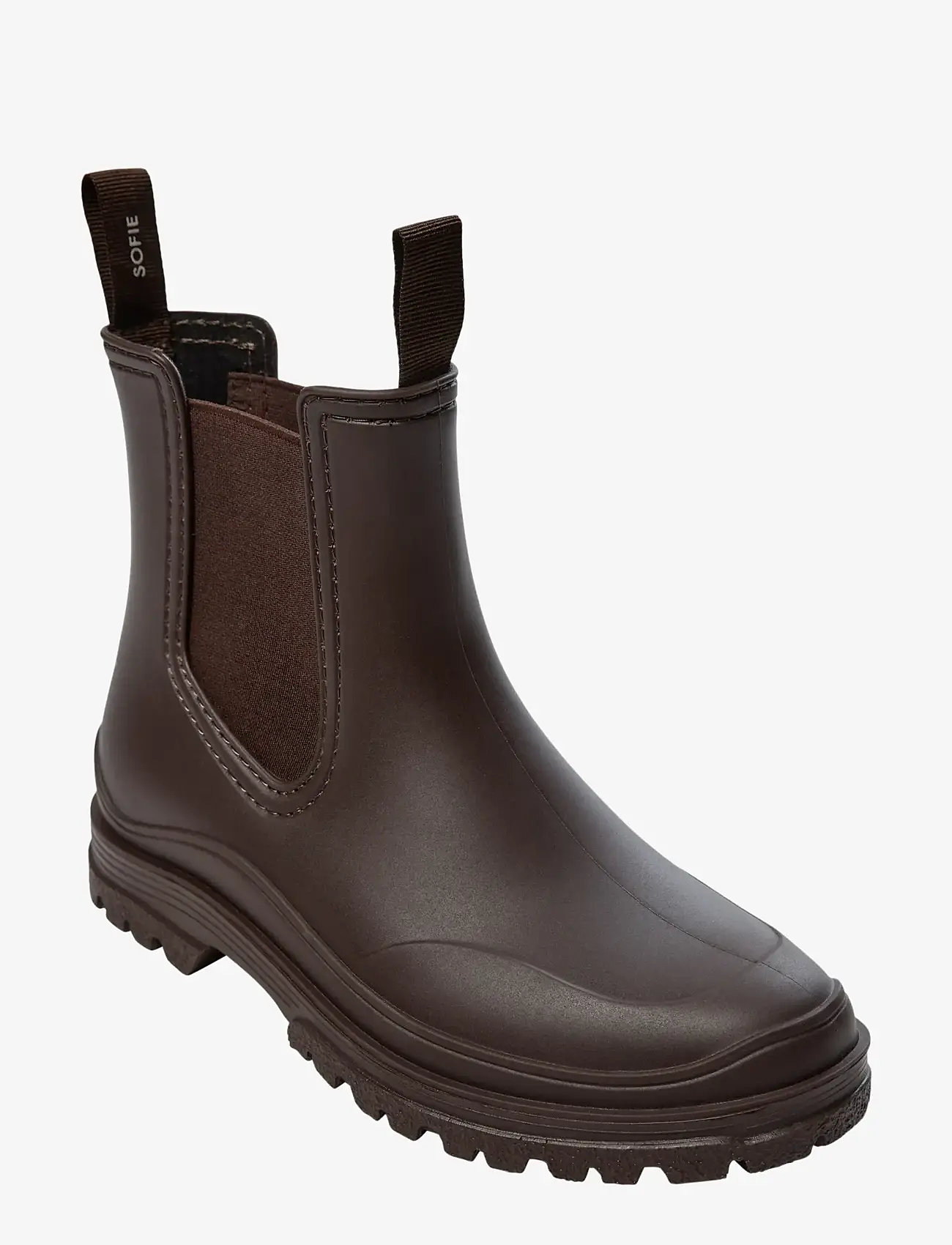 Sofie Schnoor - JODIESW RUBBER BOOT - vardagsstil - dark brown - 1