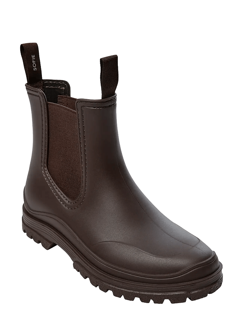 Sofie Schnoor - JODIESW RUBBER BOOT - vardagsstil - dark brown - 1