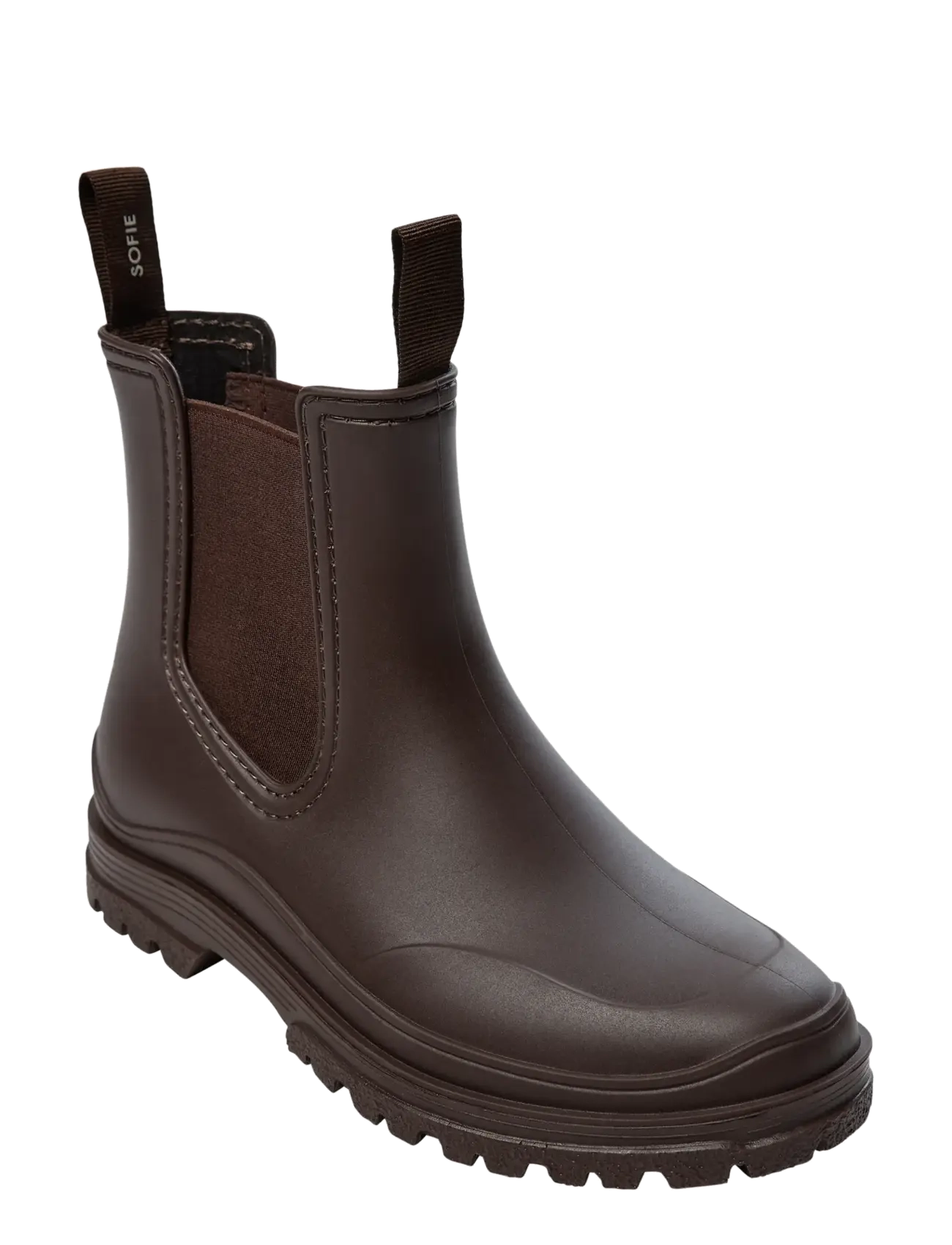 Sofie Schnoor - JODIESW RUBBER BOOT - kummisaapad - dark brown - 1