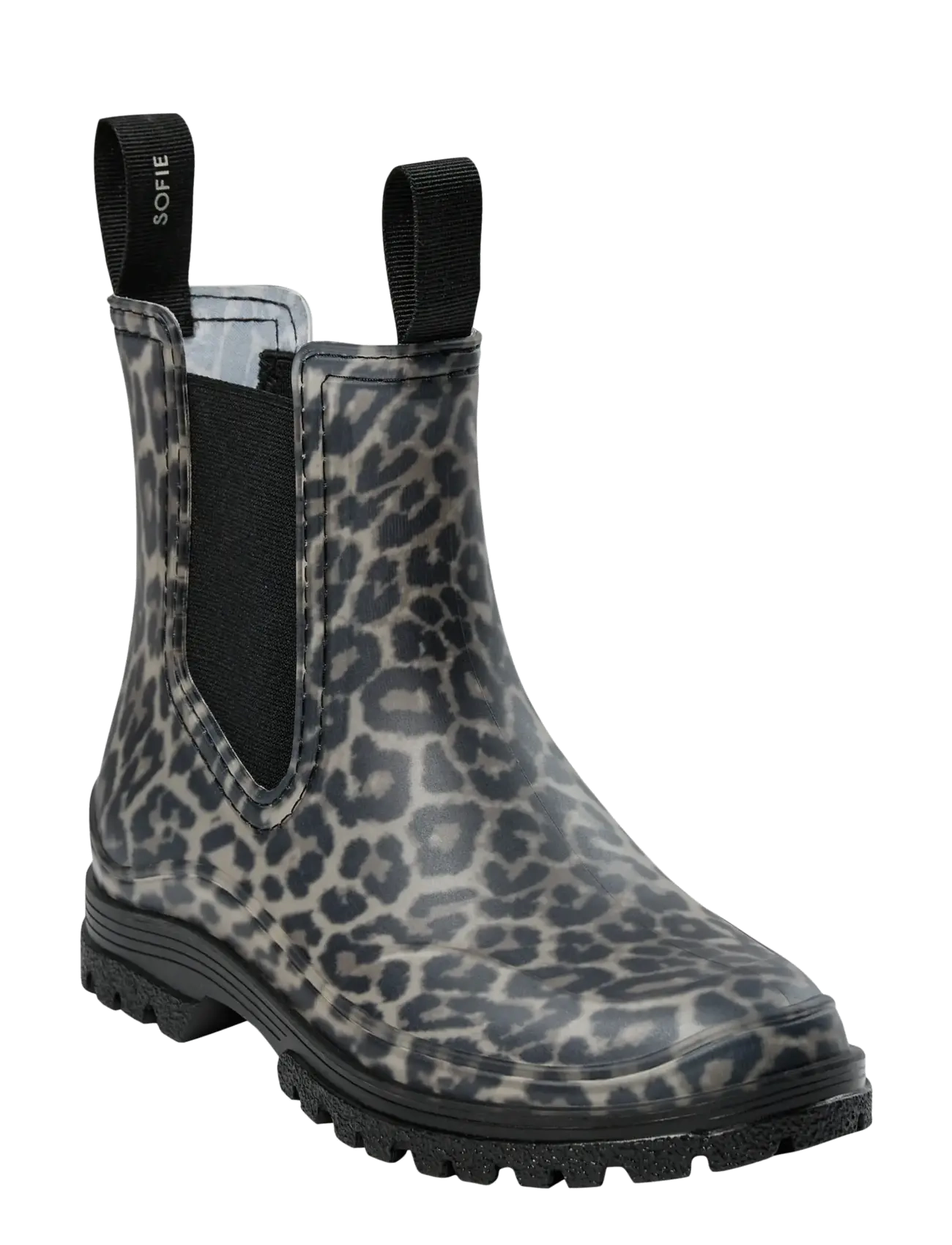 Sofie Schnoor - JODIESW RUBBER BOOT - chelsea boots - light brown leopard - 1