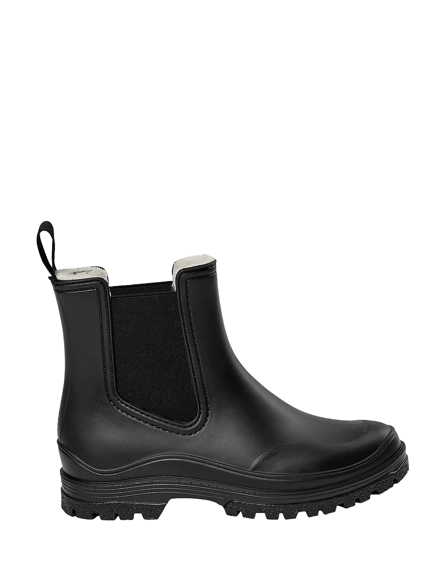 Sofie Schnoor - JENNASW RUBBER BOOT W. LINING - winterschuhe - black - 1