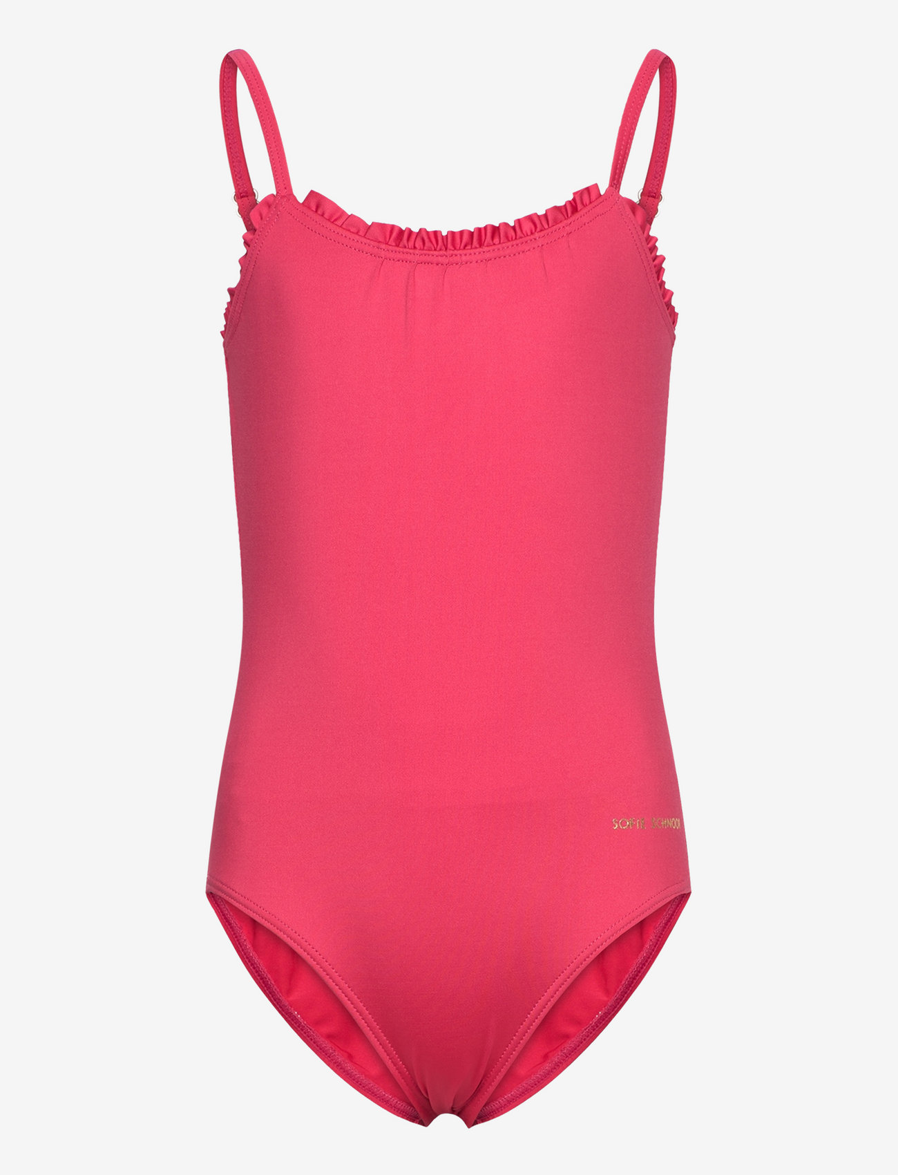 Sofie Schnoor Young - Swimsuit - gode sommertilbud - bright pink - 0