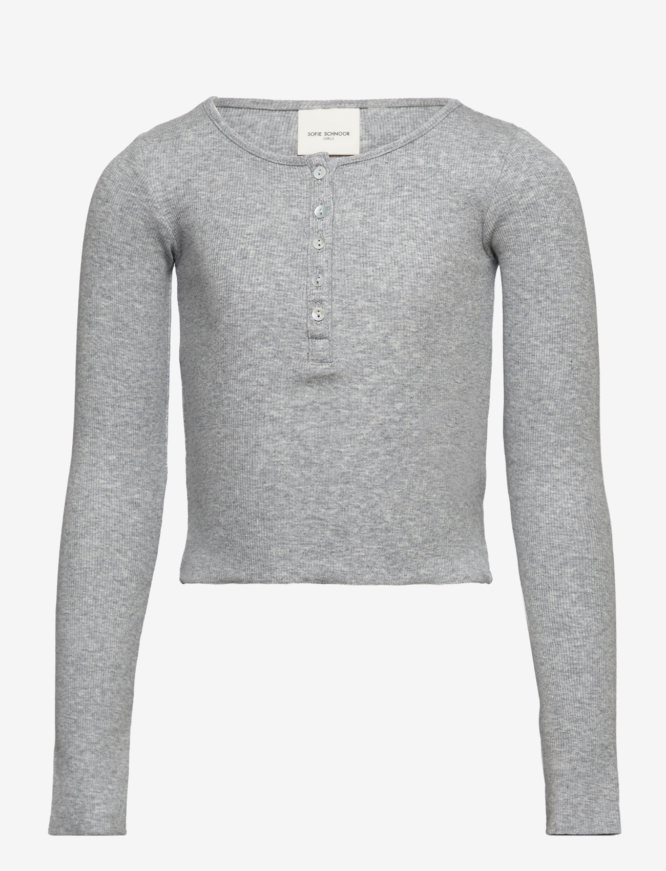 Sofie Schnoor Young - T-shirt long-sleeve - marškinėliai ilgomis rankovėmis - grey melange - 0
