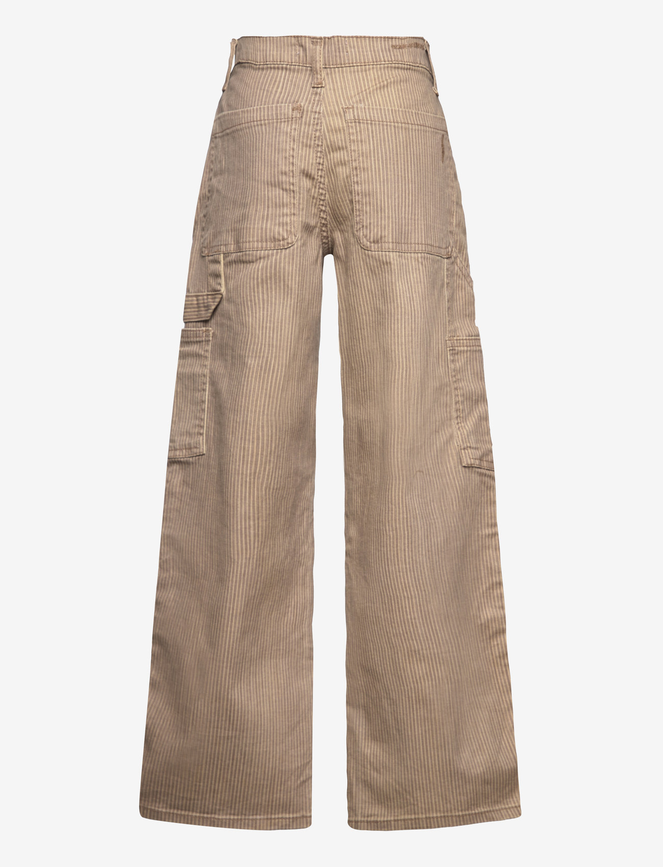 Sofie Schnoor Young - Pants - brede jeans - warm grey & light sand - 1