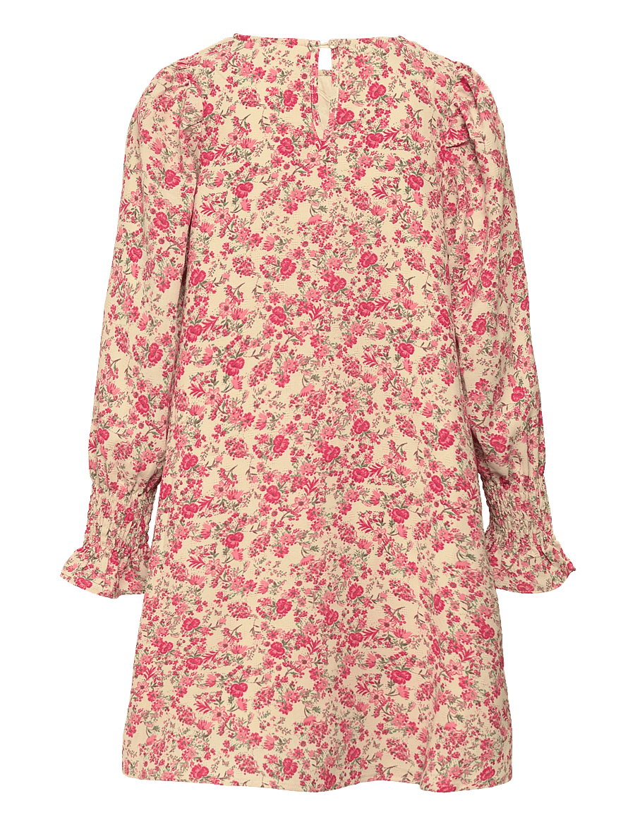 Sofie Schnoor Young - Dress - langermede hverdagskjoler - bright pink - 2