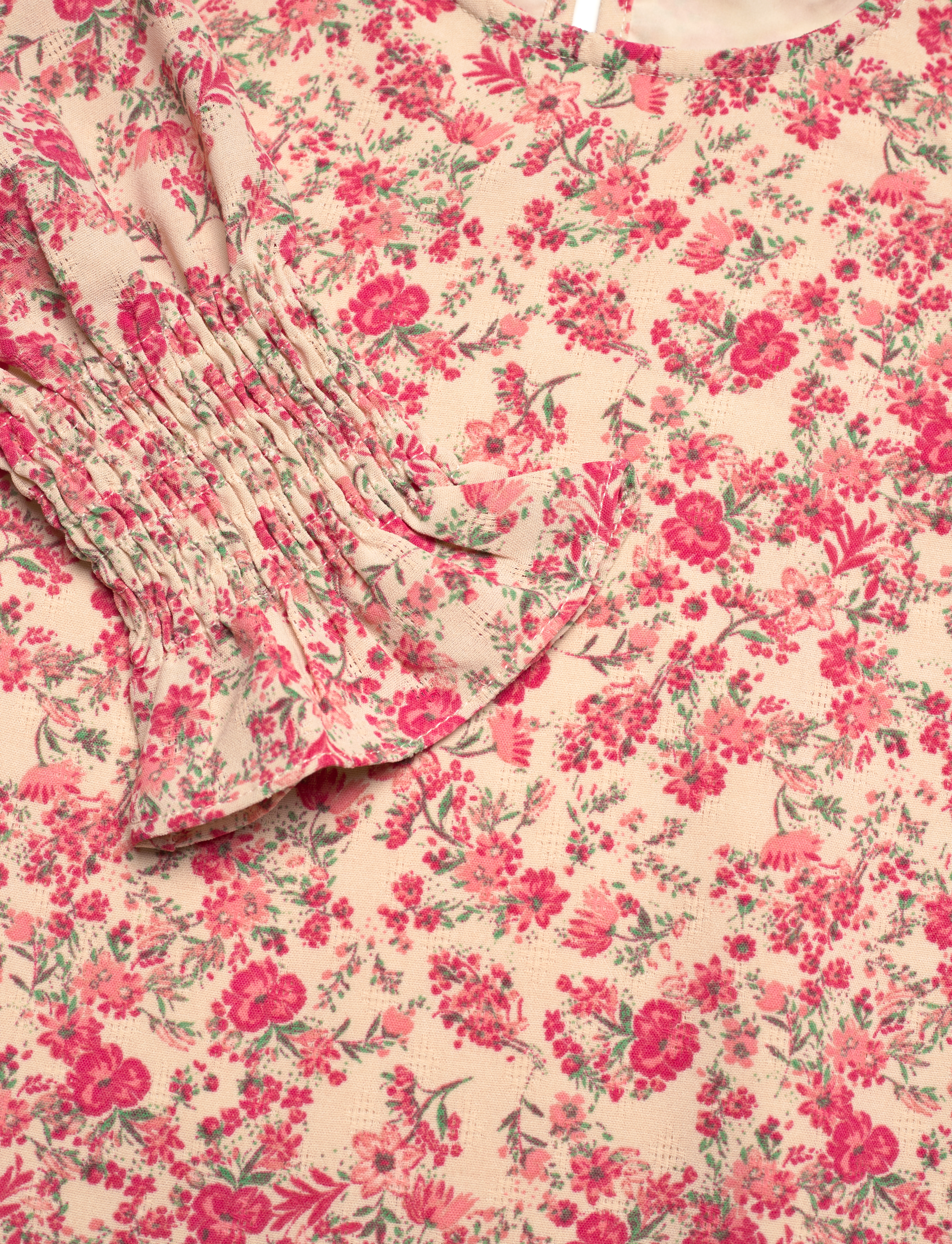 Sofie Schnoor Young - Dress - långärmade vardagsklänningar - bright pink - 3