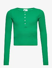 Sofie Schnoor Young - T-shirt long-sleeve - langærmede t-shirts - green - 0