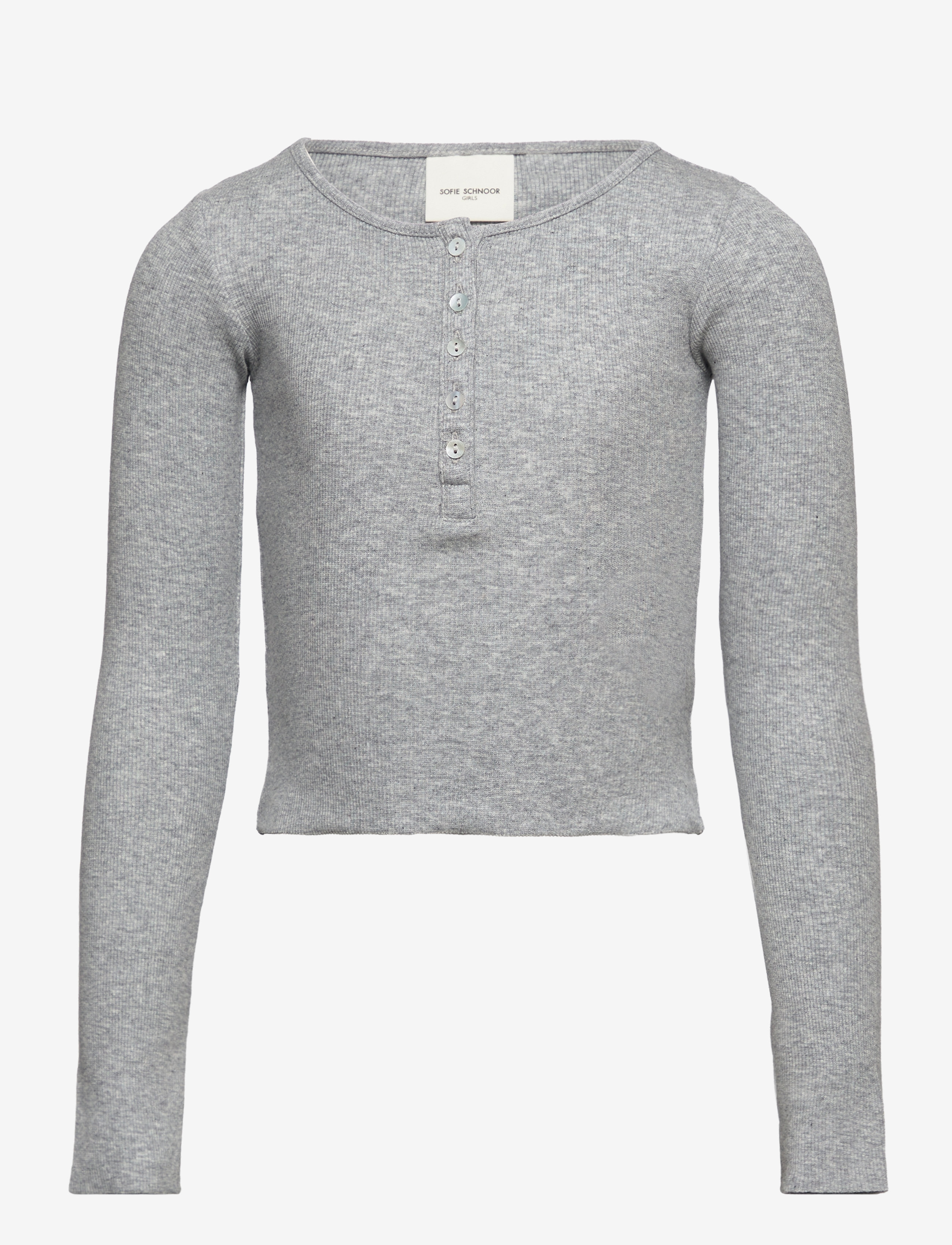 Sofie Schnoor Young T-shirt long-sleeve - Kleidung - GREY MELANGE / grey