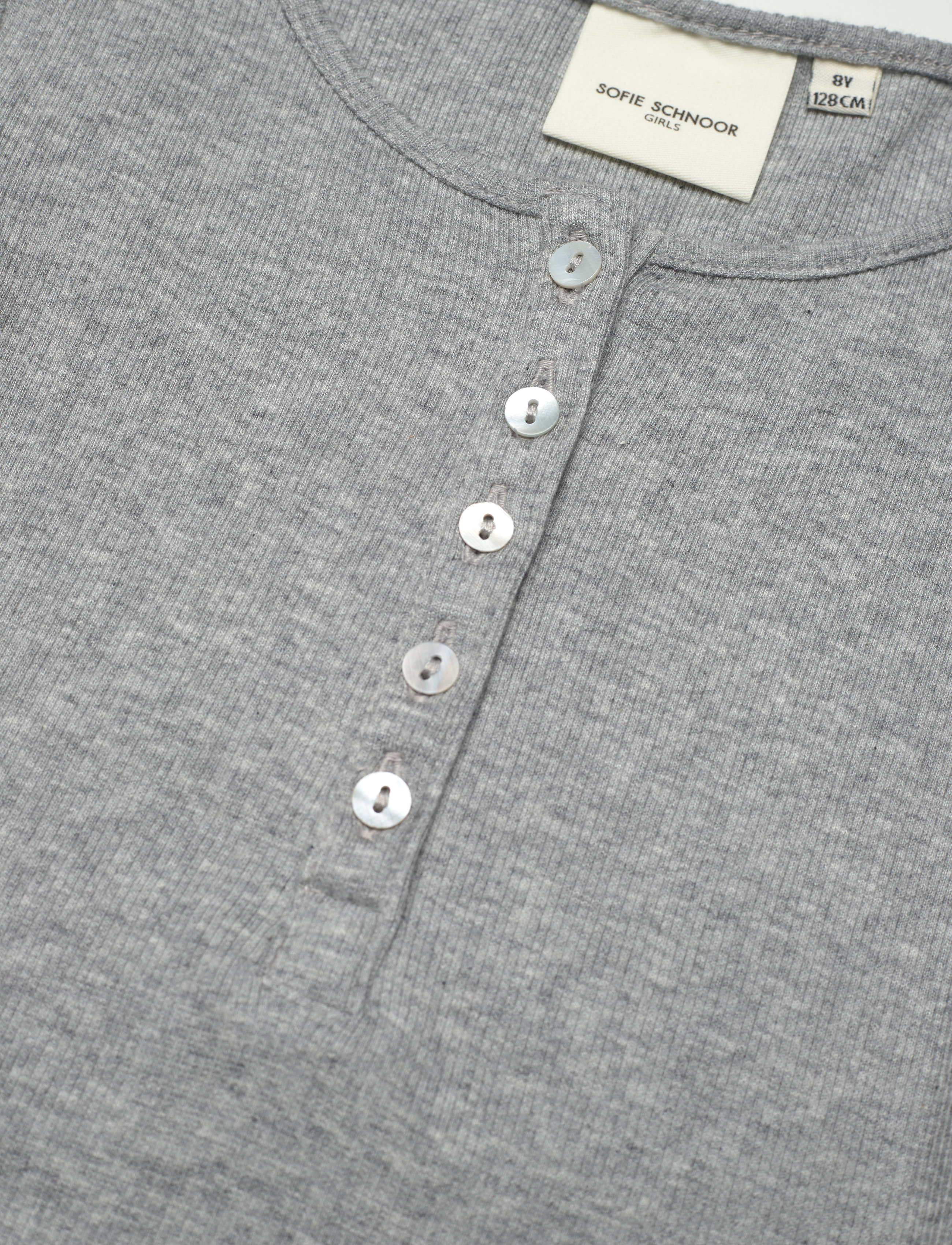Sofie Schnoor Young - T-shirt long-sleeve - langærmede t-shirts - grey melange - 2