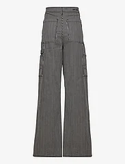 Sofie Schnoor Young - Pants - wide leg jeans - black off white - 2