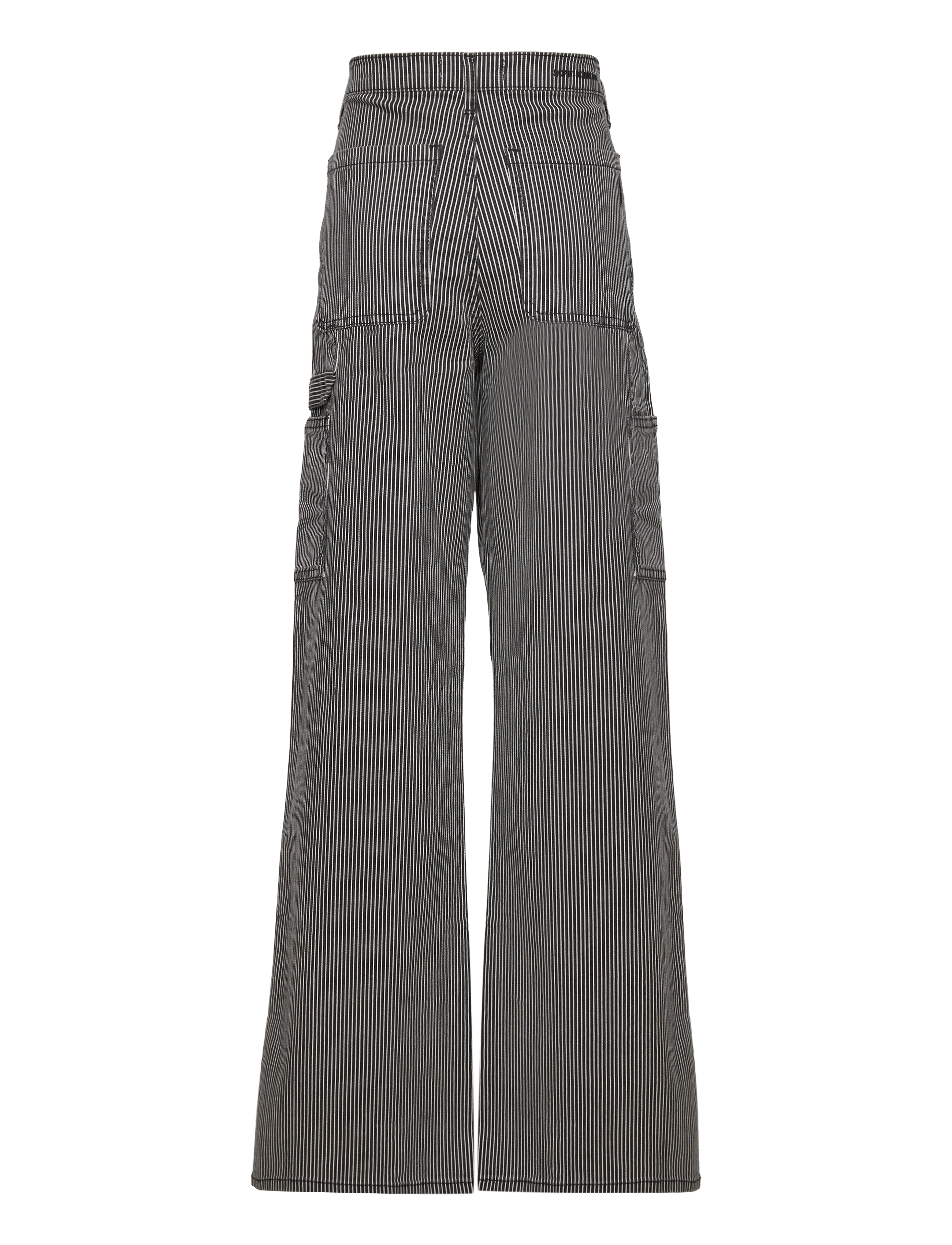 Sofie Schnoor Young - Pants - hosen mit weitem bein - black off white - 2