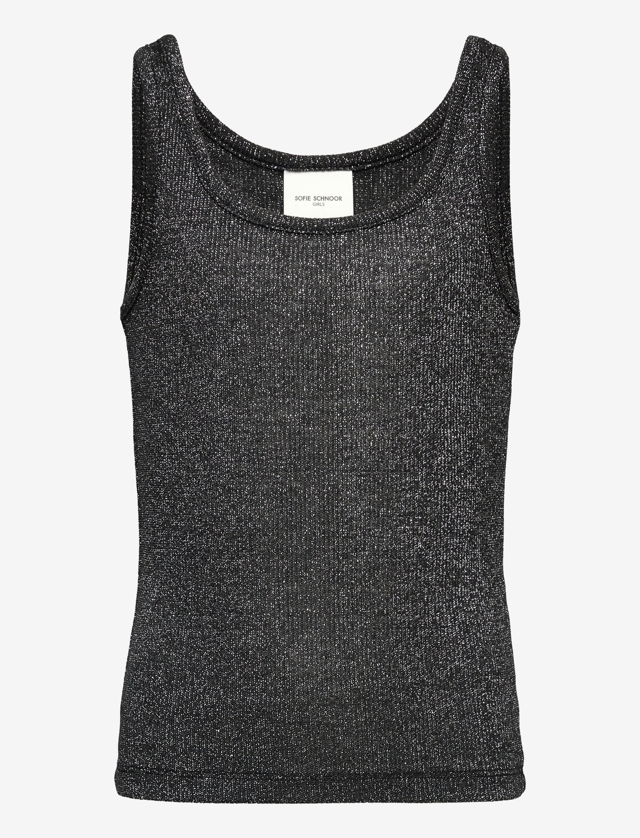 Sofie Schnoor Young - Top - black glitter - 0