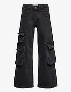 Trousers - WASHED BLACK