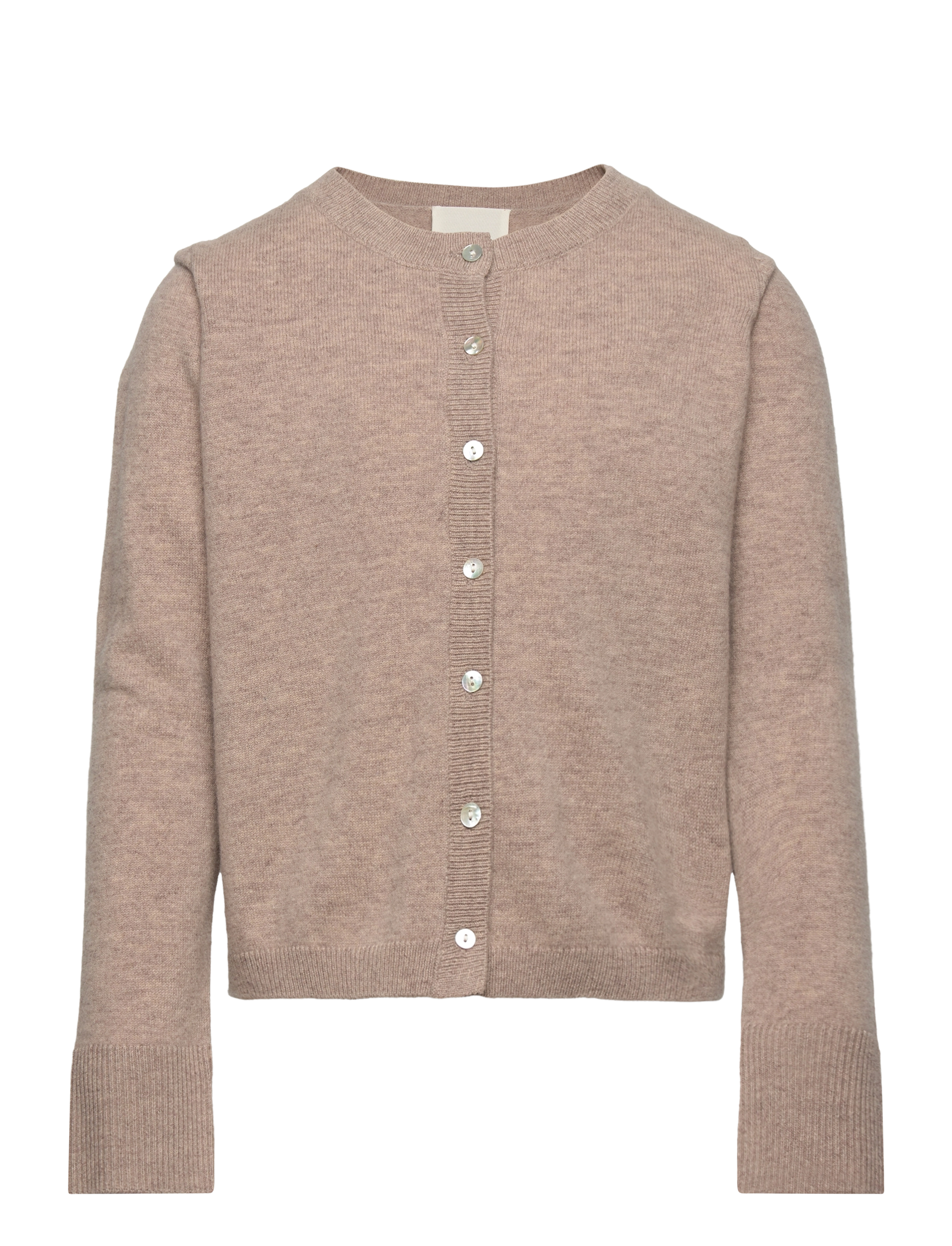 Cardigan - BROWN MELANGE