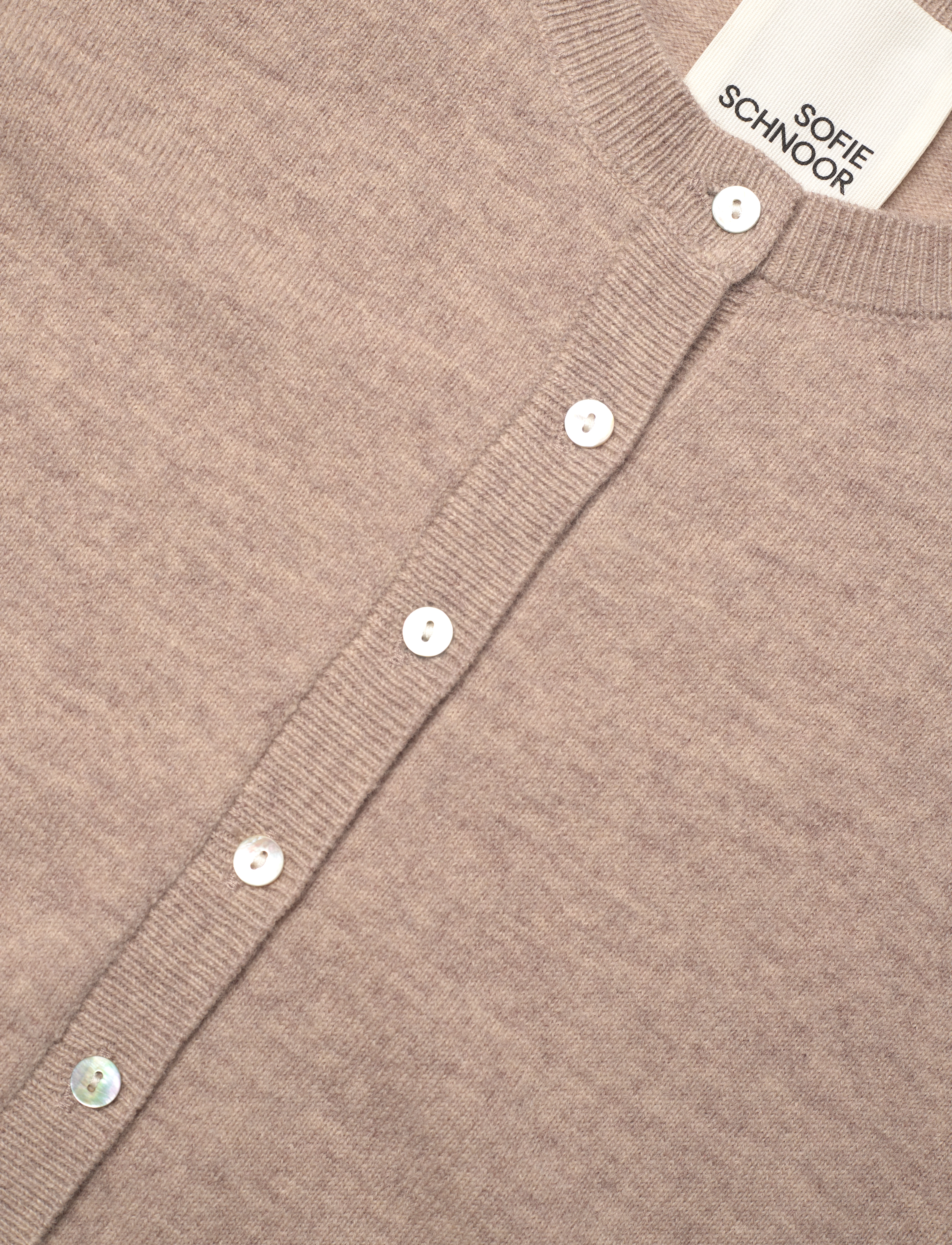 Sofie Schnoor Young - Cardigan - brown melange - 2