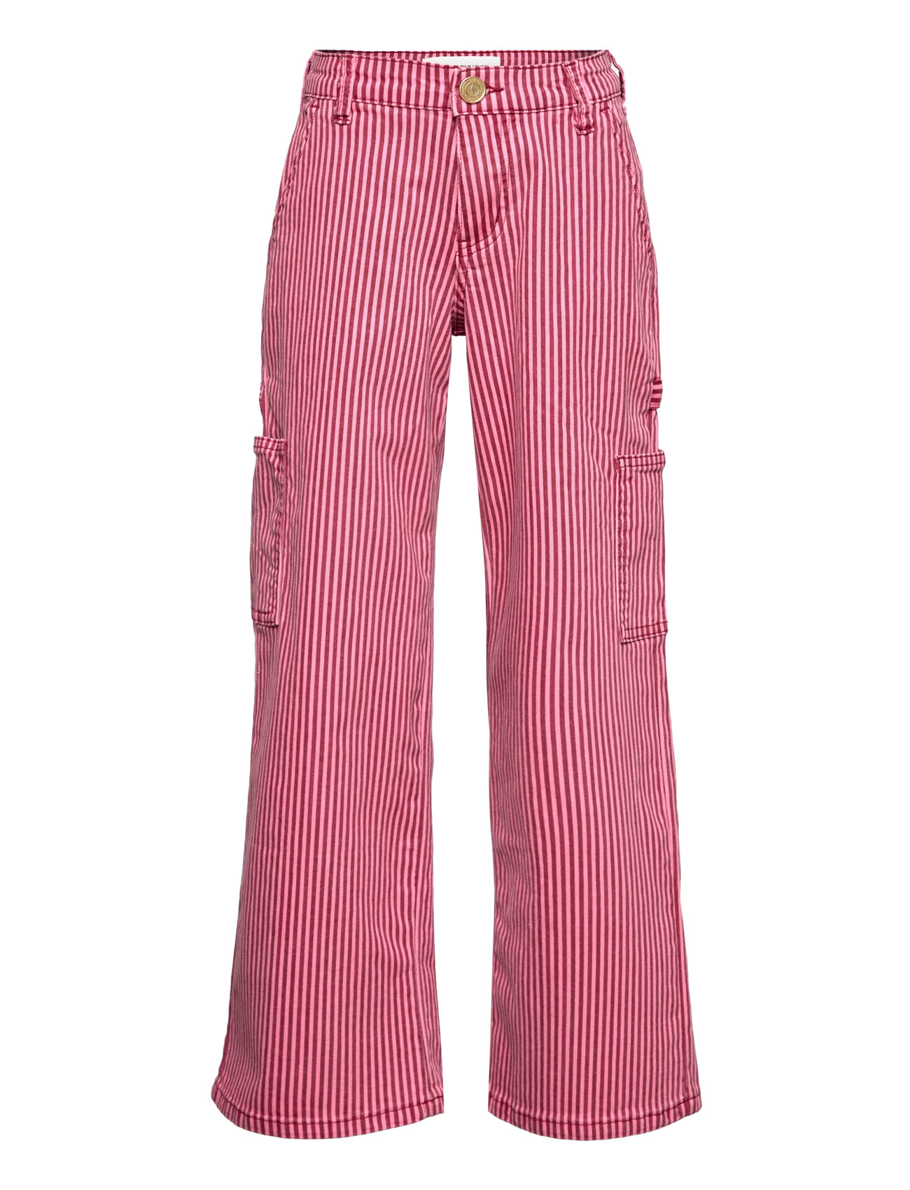 Sofie Schnoor Young - Pants - red striped - 0