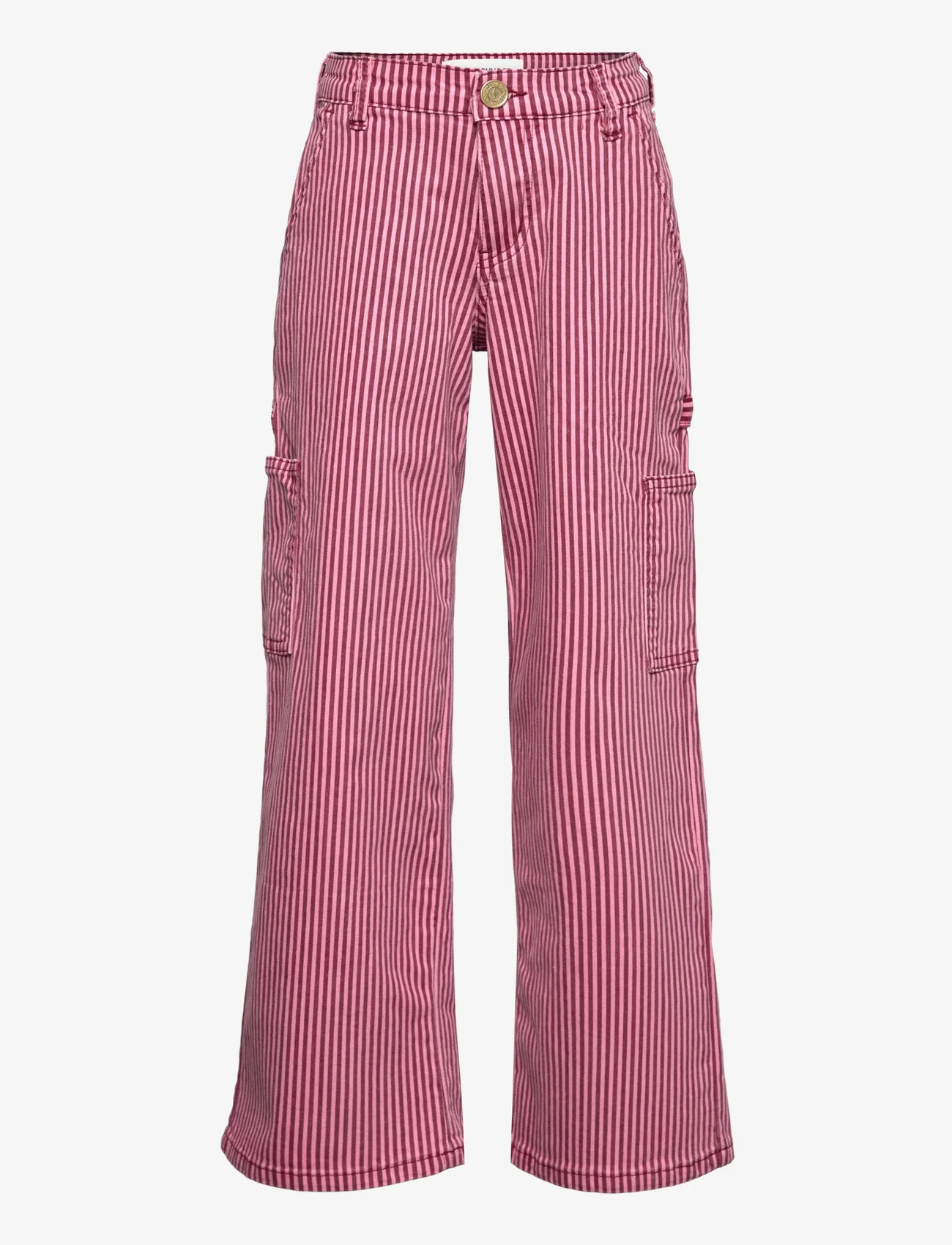 Sofie Schnoor Young - Pants - trousers - red striped - 0