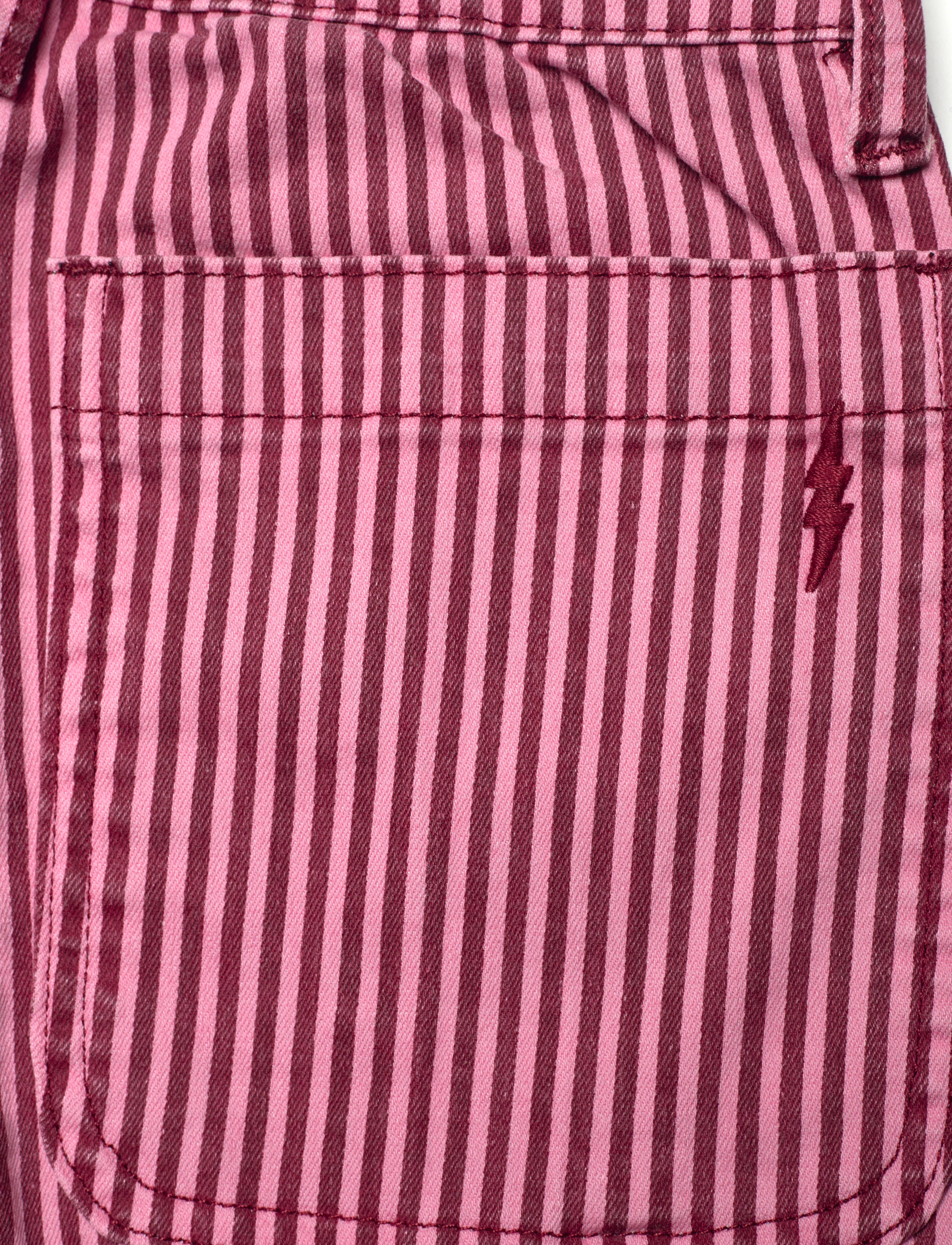 Sofie Schnoor Young - Pants - red striped - 4
