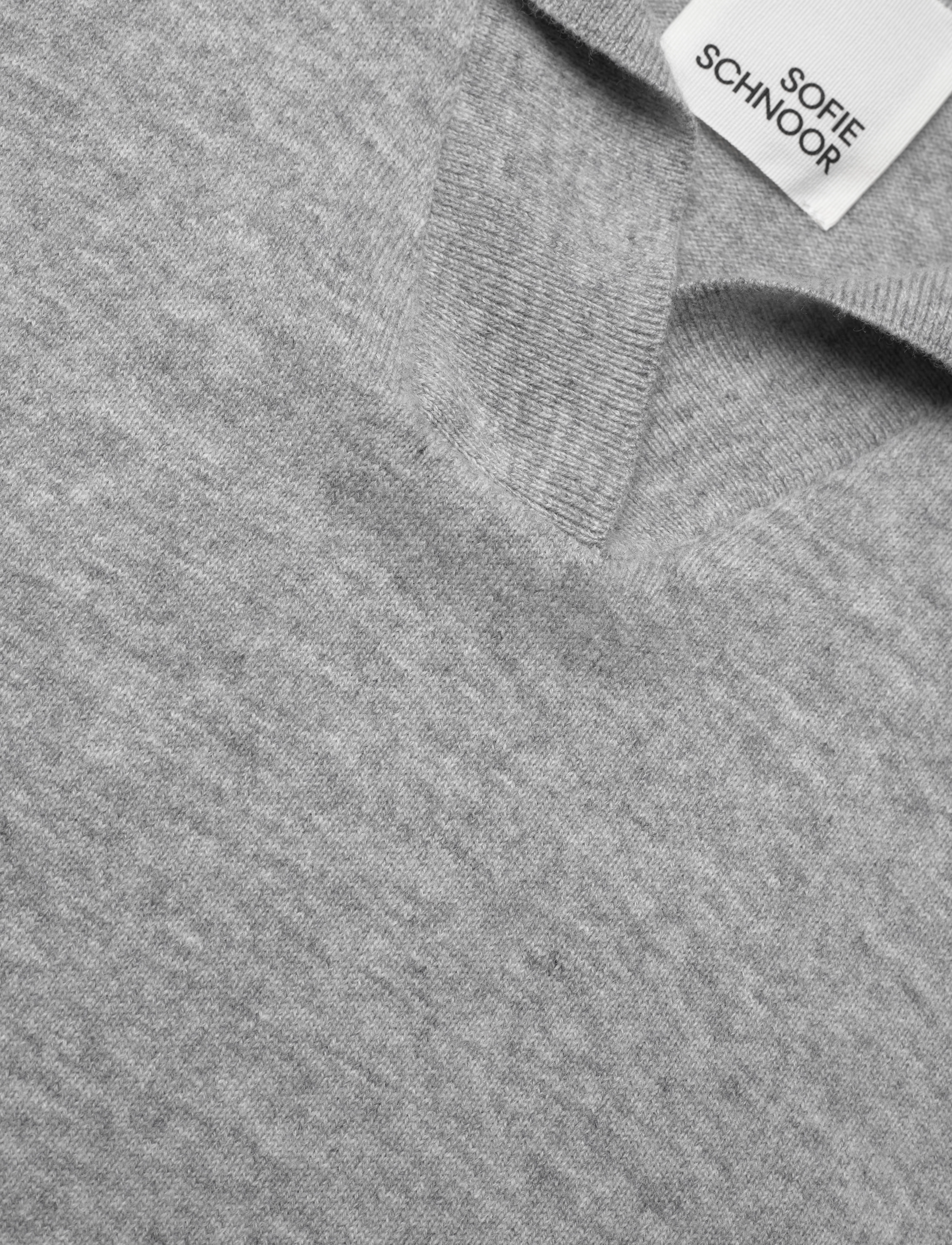Sofie Schnoor Young - Knit - grey melange - 2