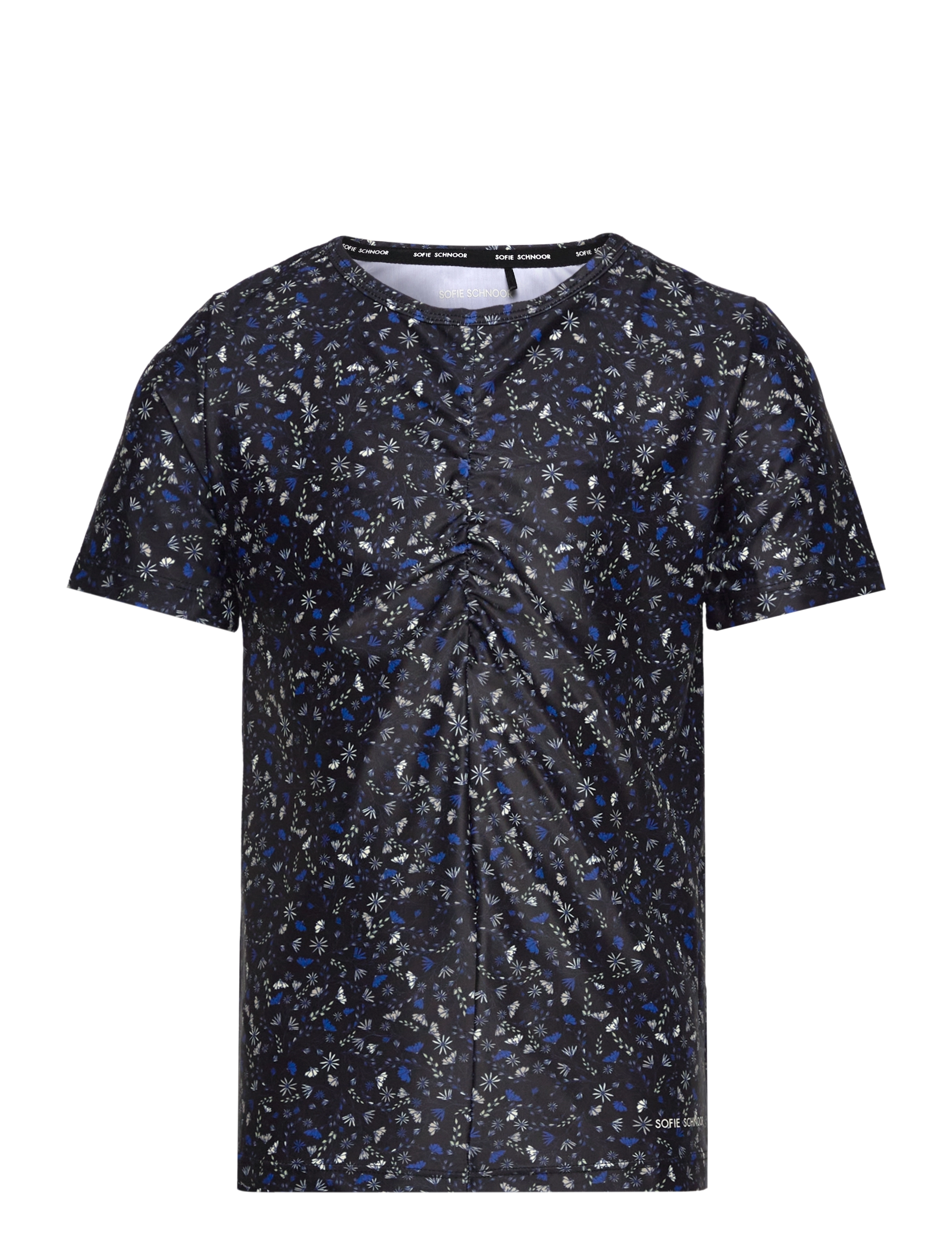 Sofie Schnoor Young T-Shirt, 164, T-shirts, Marineblau - Short-sleeved, Kinder