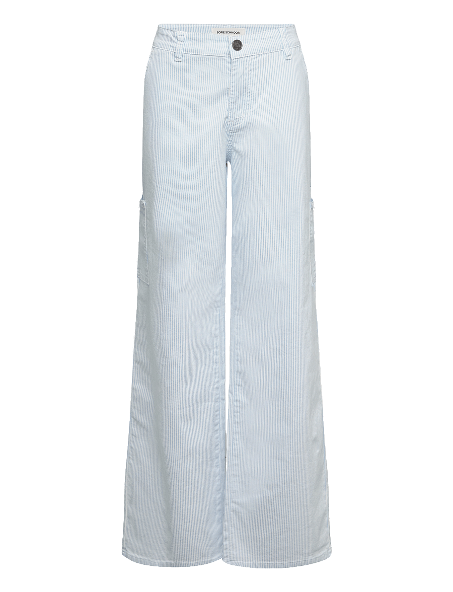 Sofie Schnoor Young - GITTESY TROUSERS - bootcut jeans - ice blue - 0