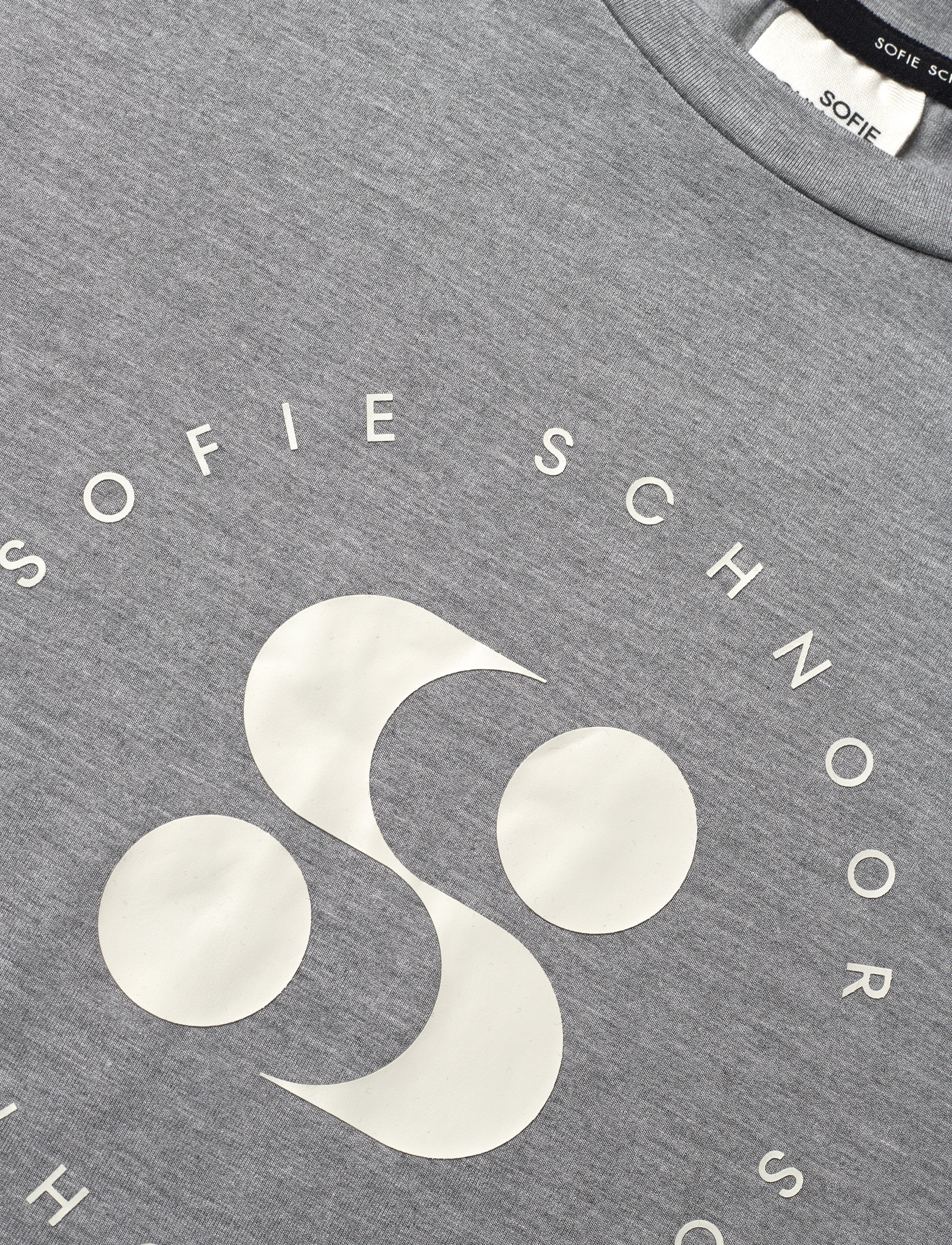 Sofie Schnoor Young - MAISY T-SHIRT - grey melange - 2