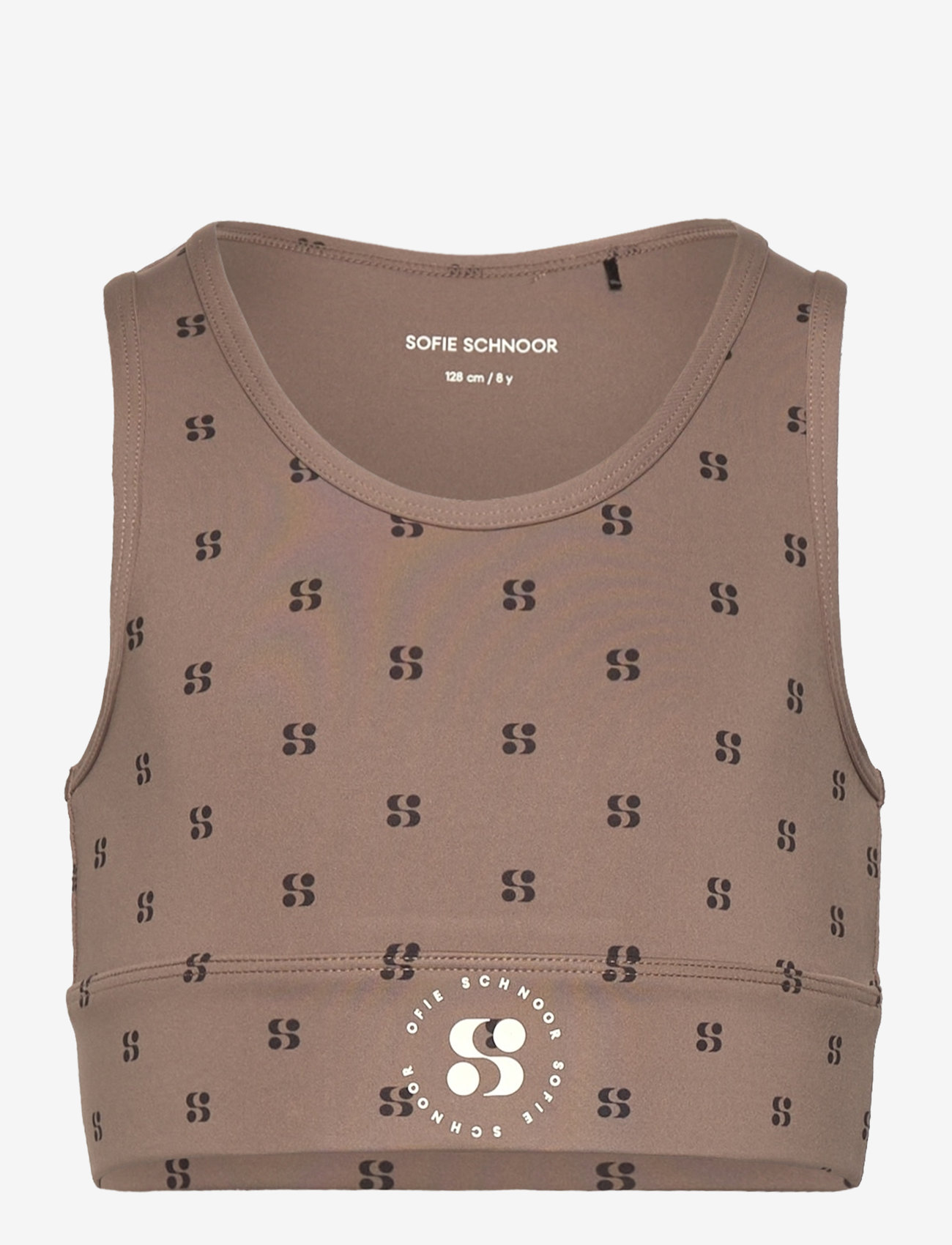 Sofie Schnoor Young - KARASY TOP - sportstoppe - middle brown - 0