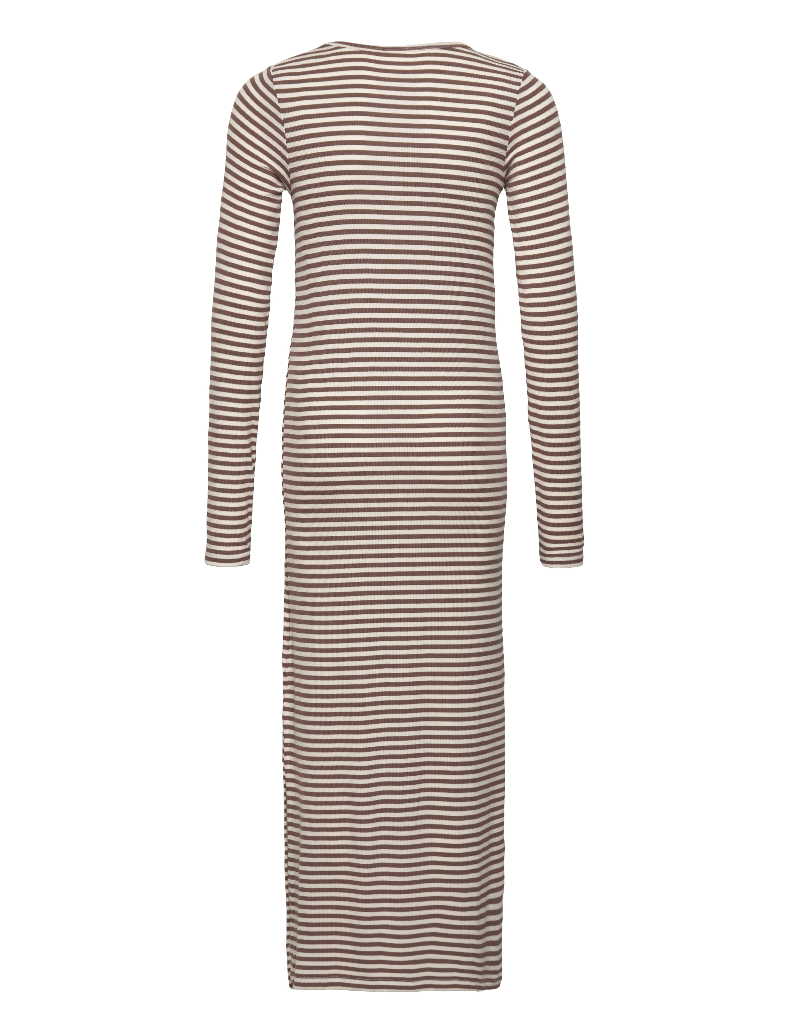 Sofie Schnoor Young - FACITASY DRESS - brown striped - 1