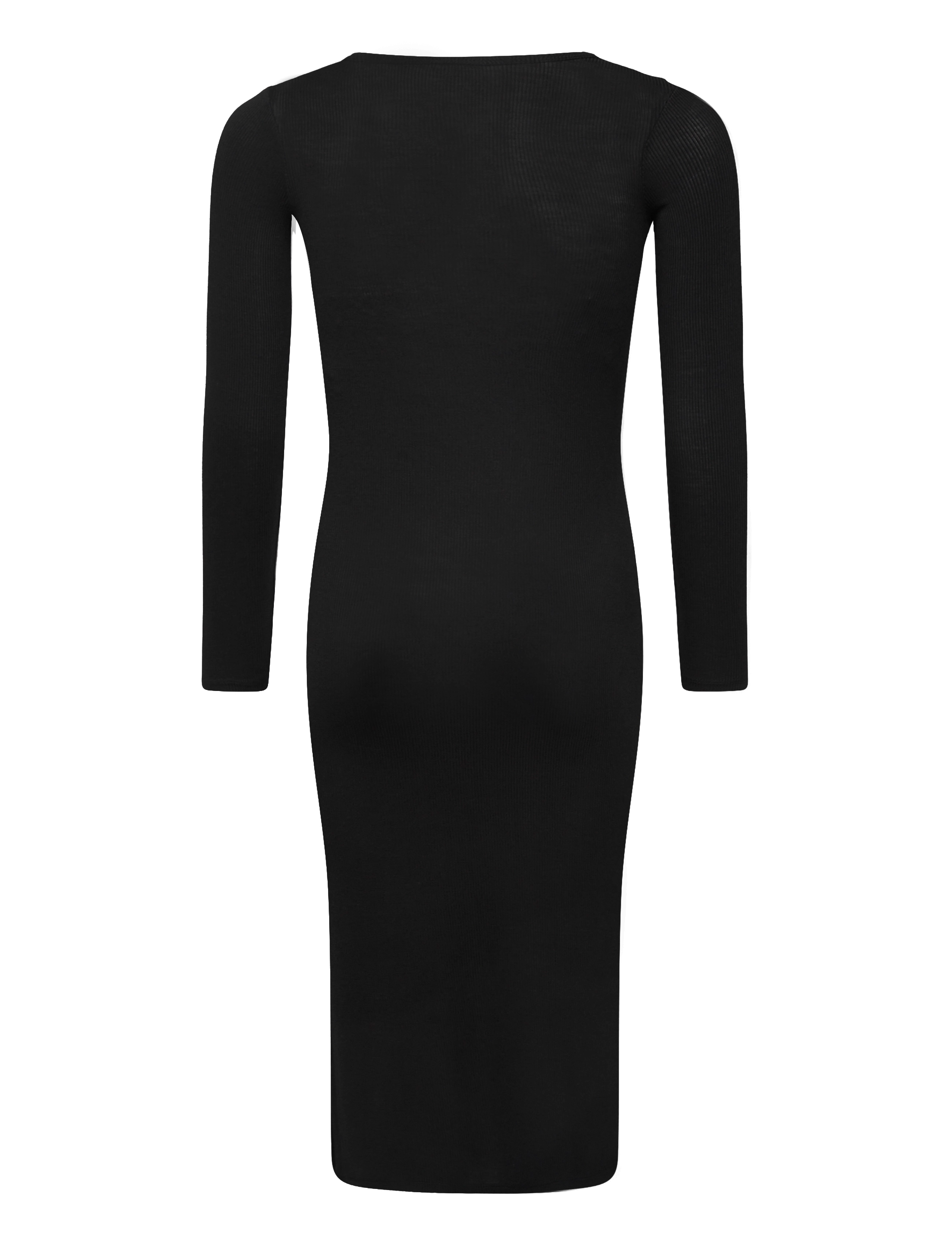 Sofie Schnoor Young - FACITASY DRESS - langärmelige freizeitkleider - black - 1