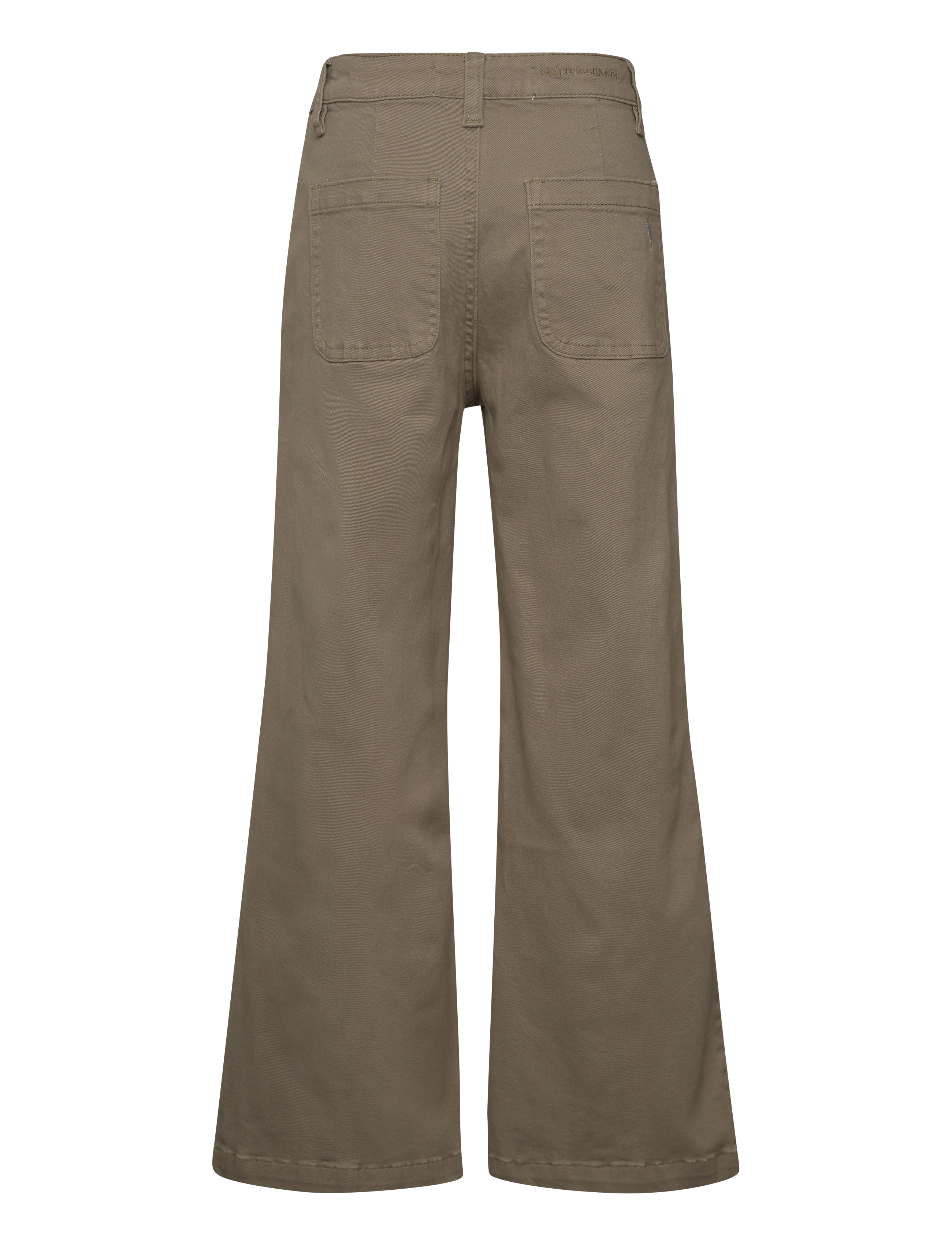 Sofie Schnoor Young - IZZASY MID WAIST TROUSERS - green olive - 1