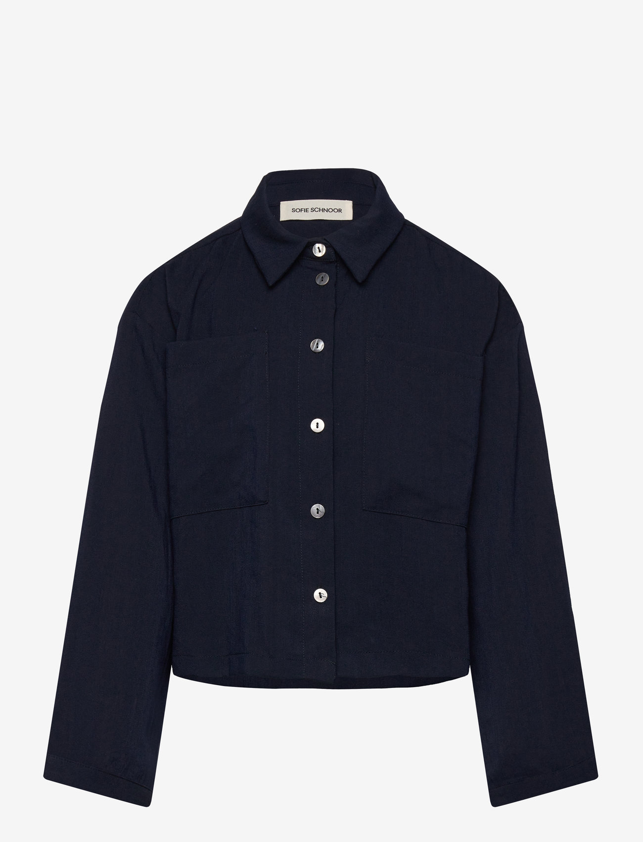 Sofie Schnoor Young - NEYASY SHIRT - langärmlige hemden - dark navy - 0