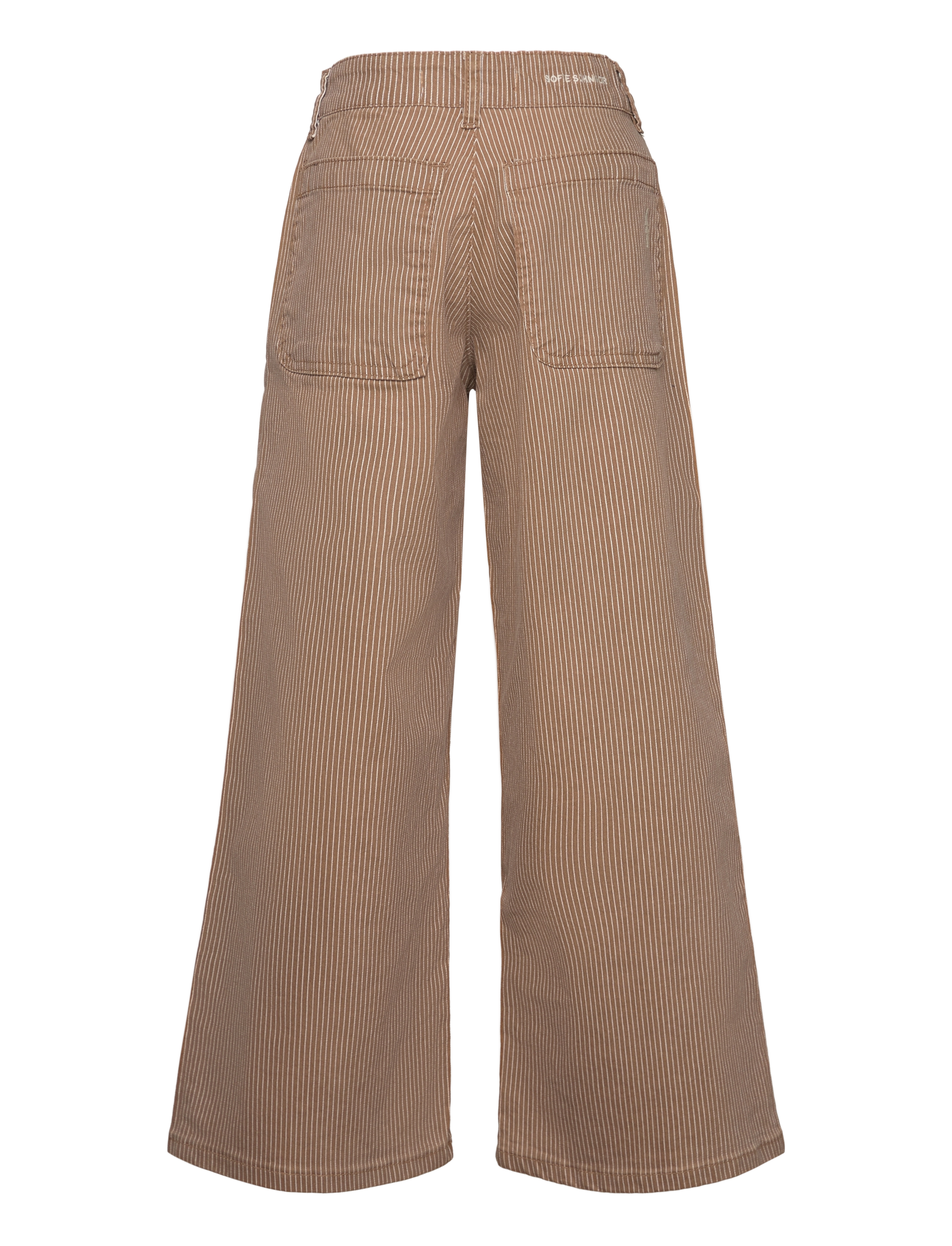 Sofie Schnoor Young - GITTESY TROUSERS - jeans - brown thin stripe - 1