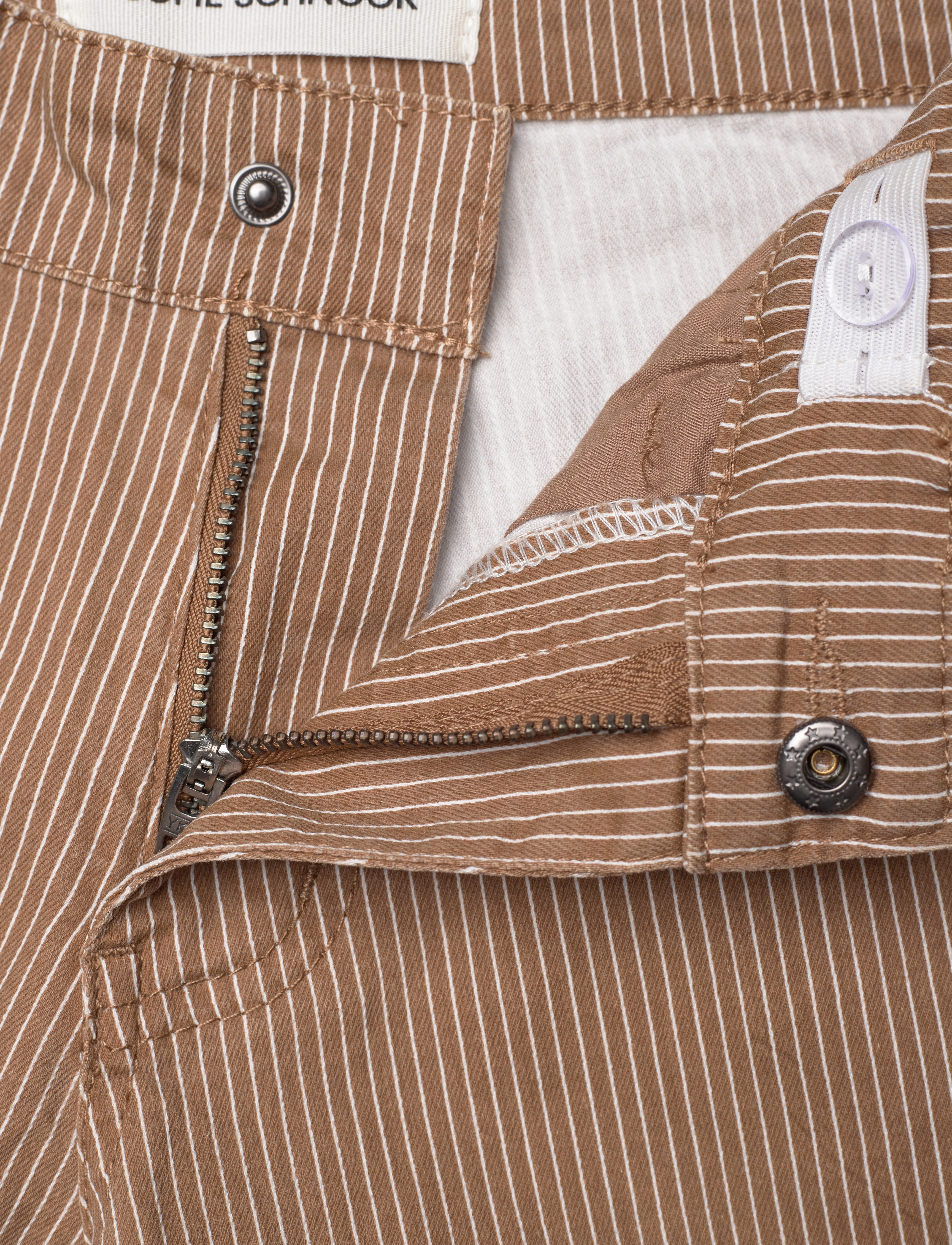 Sofie Schnoor Young - GITTESY TROUSERS - jeans - brown thin stripe - 3