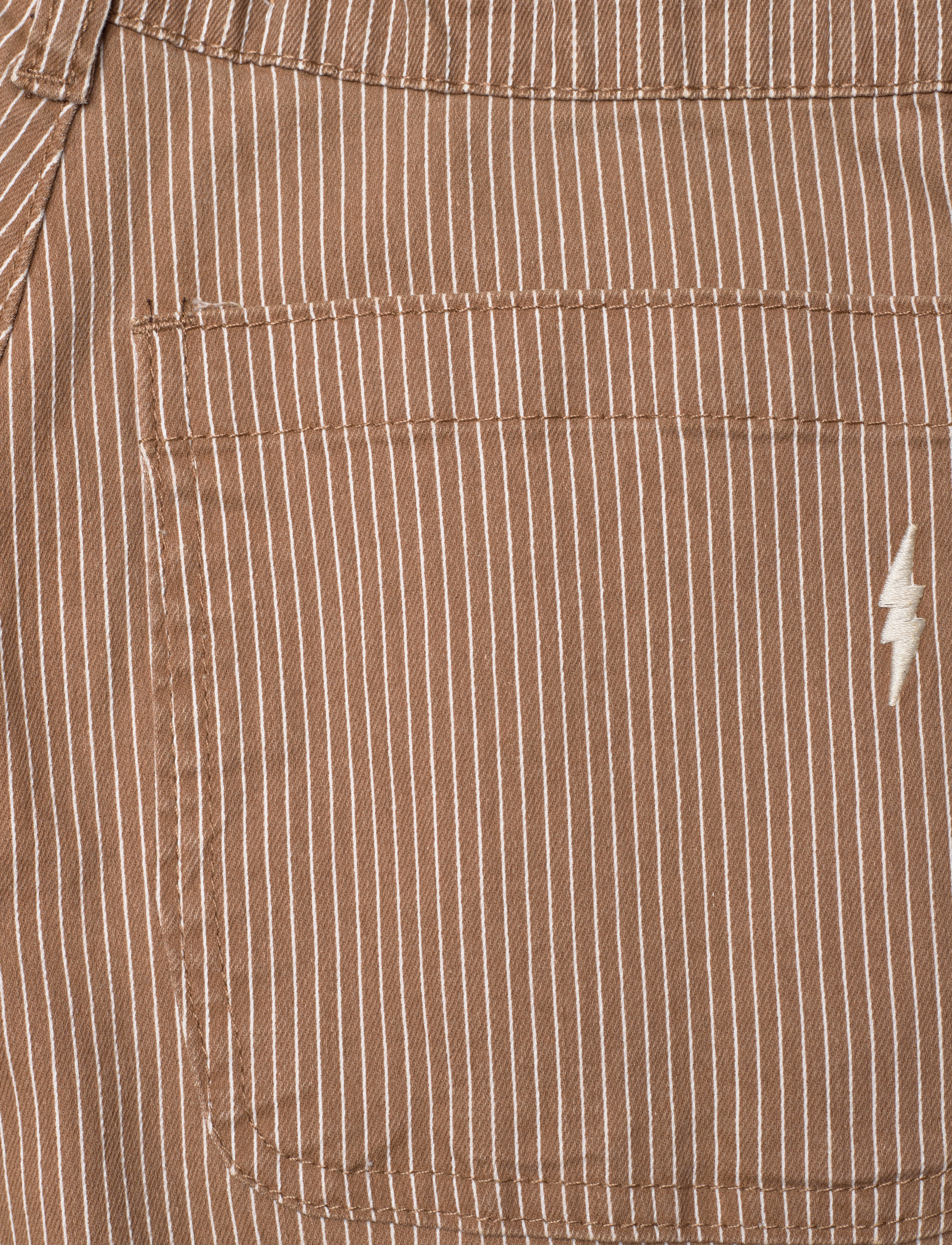 Sofie Schnoor Young - GITTESY TROUSERS - jeans - brown thin stripe - 4