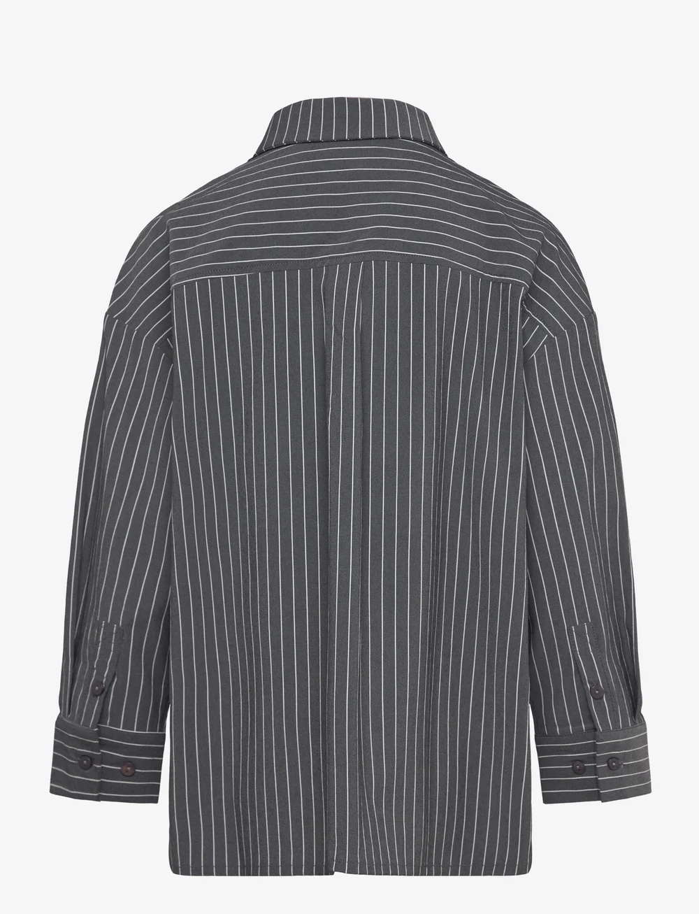 Sofie Schnoor Young - Shirt - långärmade skjortor - grey striped - 2