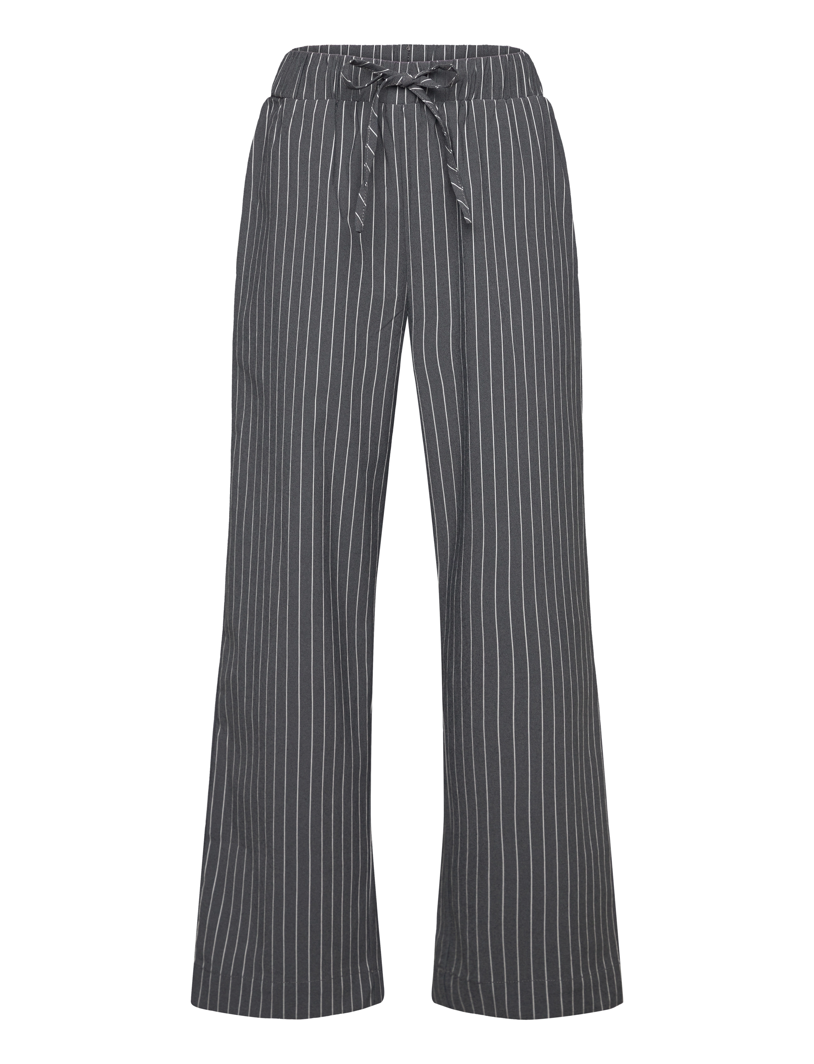 NOLASY TROUSERS - GREY STRIPED