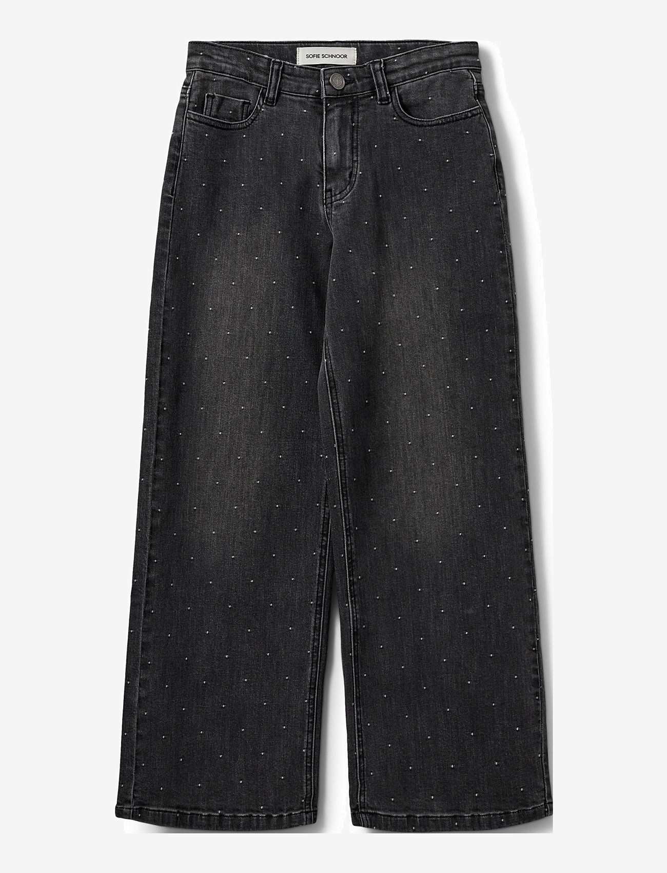 Sofie Schnoor Young - GITTESY TROUSERS - loose jeans - dark grey - 0